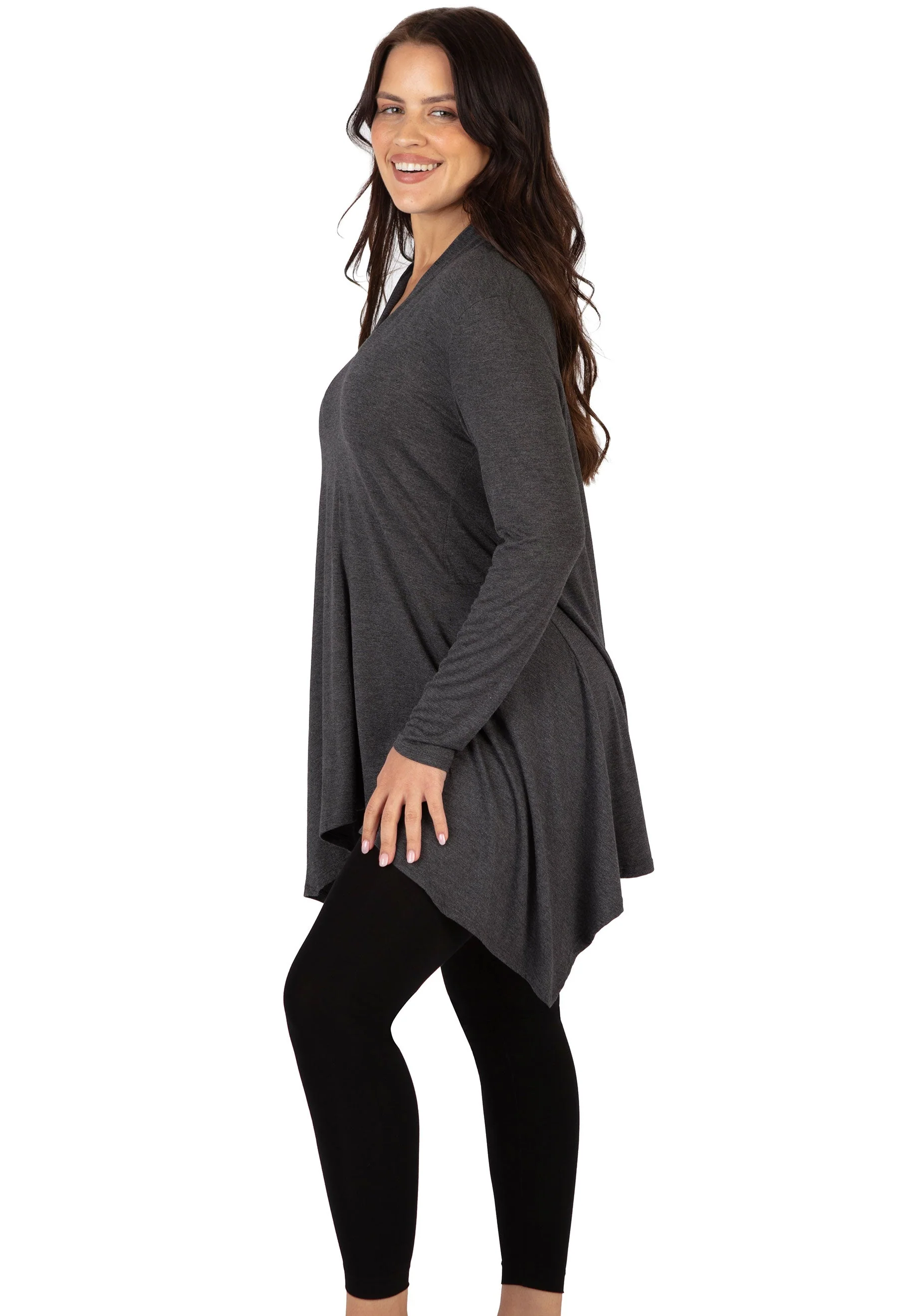 Bamboo V Neck Tunic Top - 2 Pack - Image 11