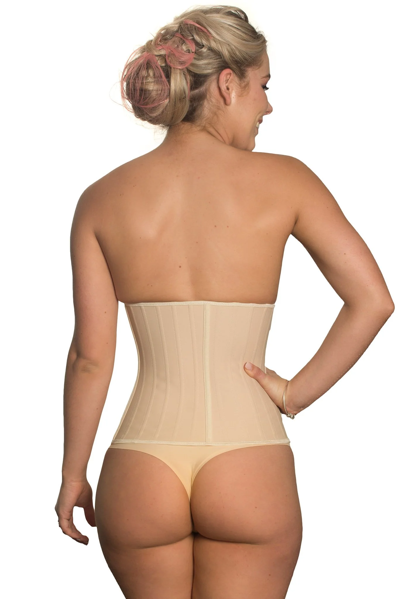 Hourglass Corset With 25 Steel Bones - Image 10