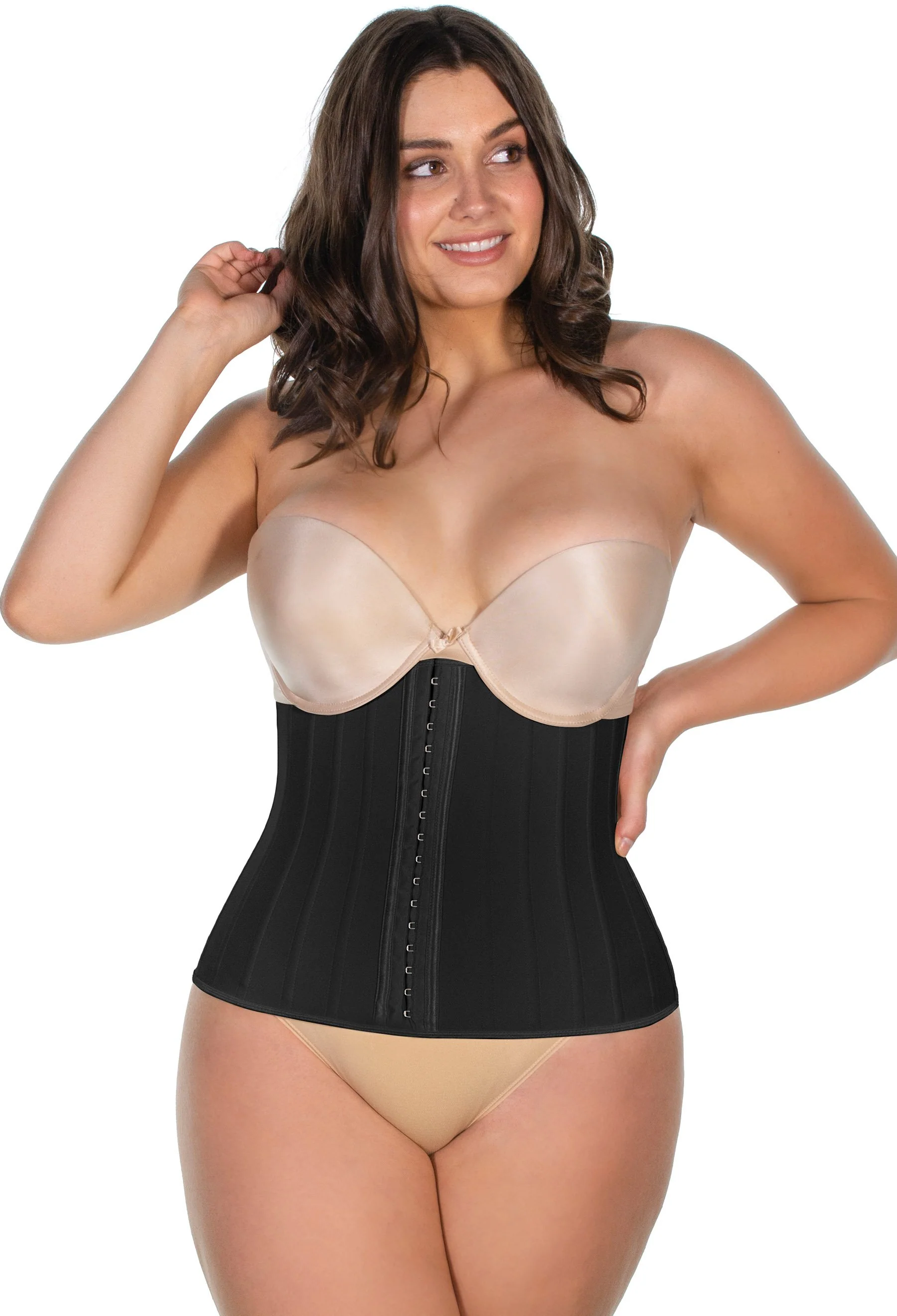 Hourglass Corset With 25 Steel Bones - Image 2