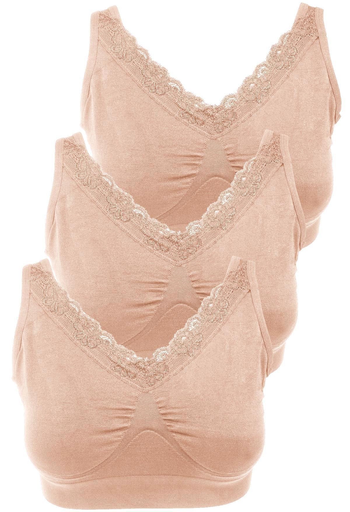 Lightweight Wire Free Travel Bra - 3 Pack - Image 20