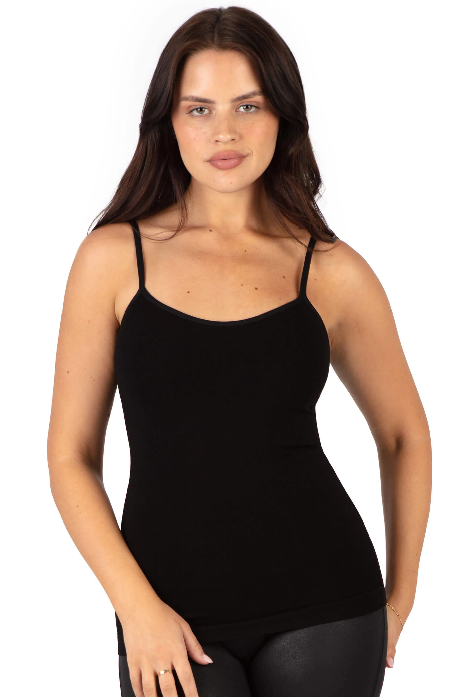 Black Bamboo Singlet - Image 3