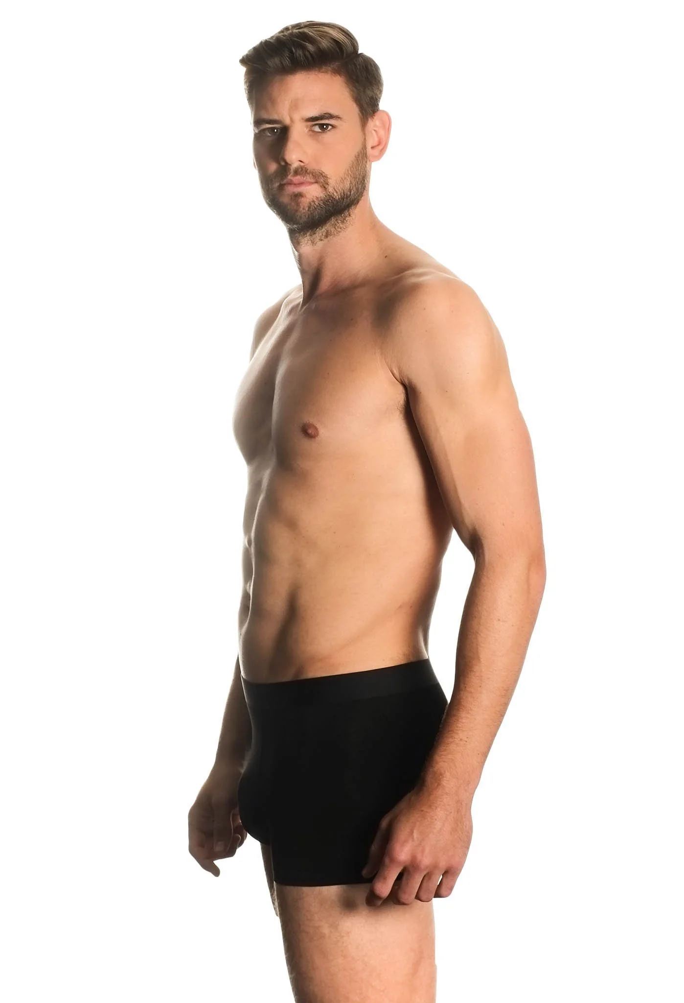 Black Boxer Trunks - Image 3