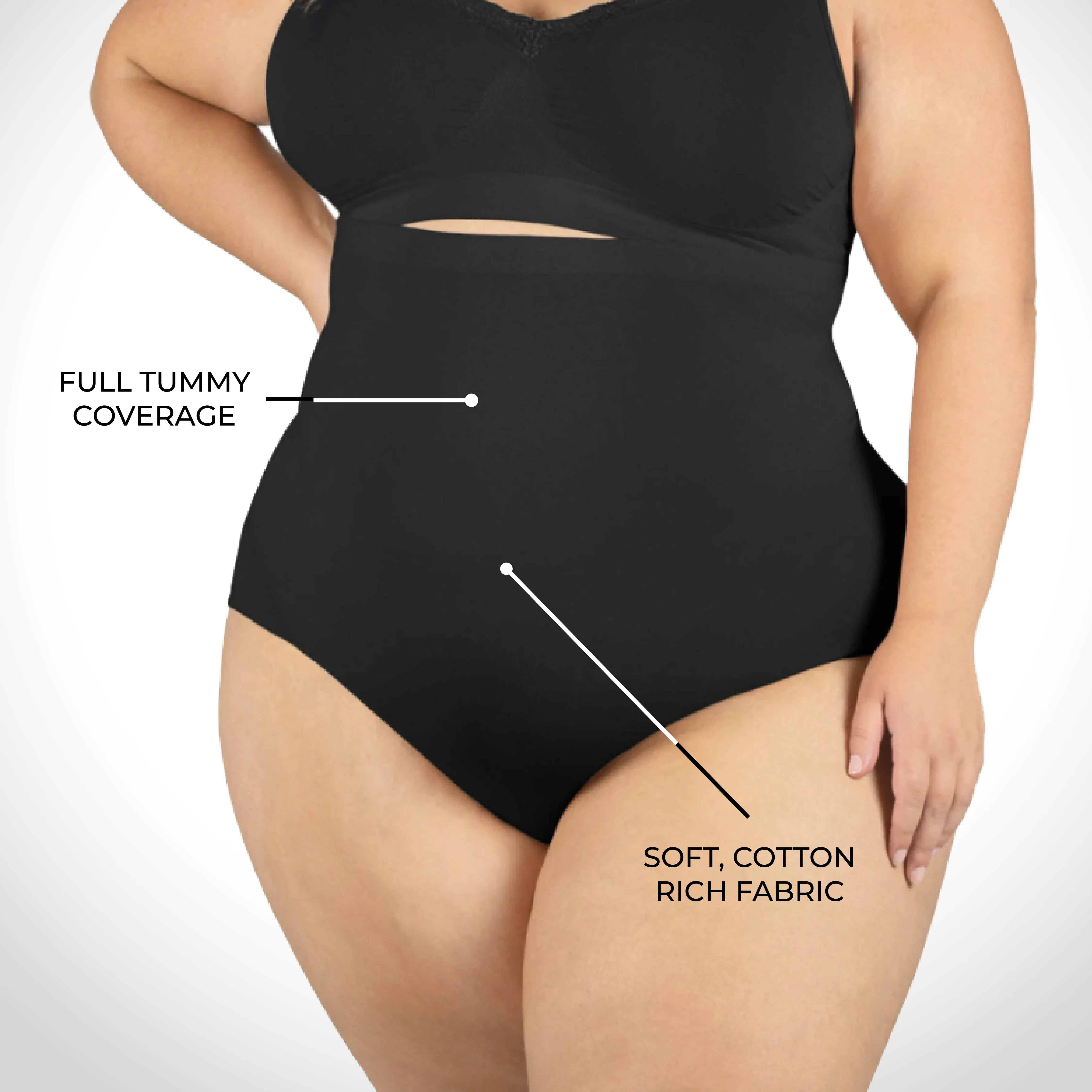 Bridget's Cotton Rich Full Brief - Neutrals 3 Pack - Image 3