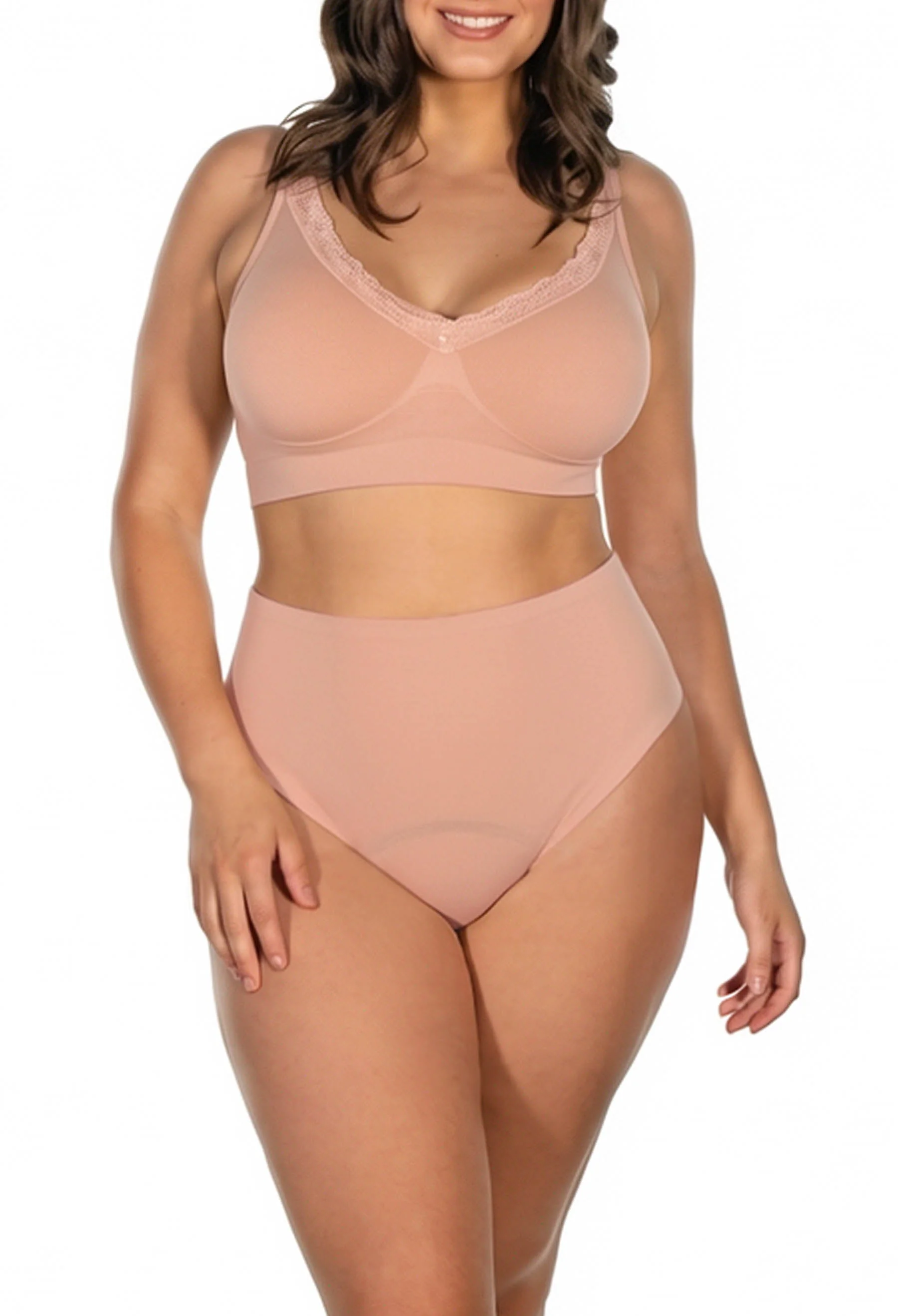Super Soft Brushed Period High Cut Briefs - Image 4