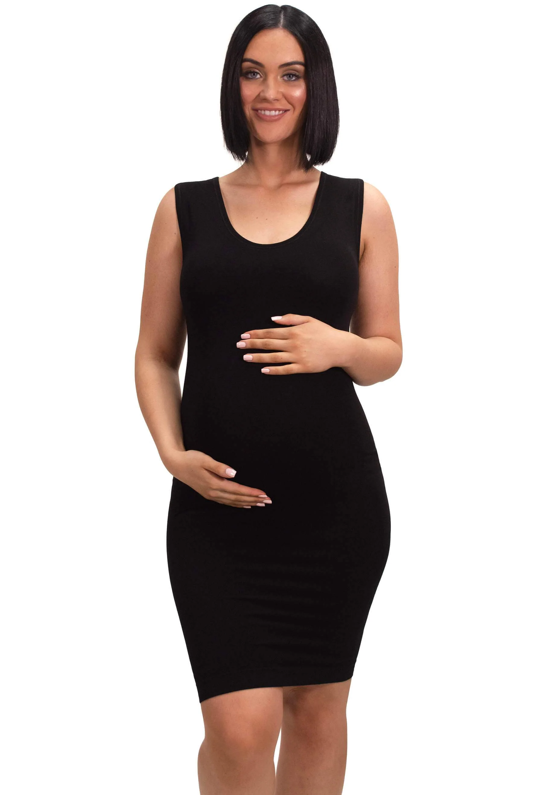 Maternity Bamboo Tank Dress Set - Image 5
