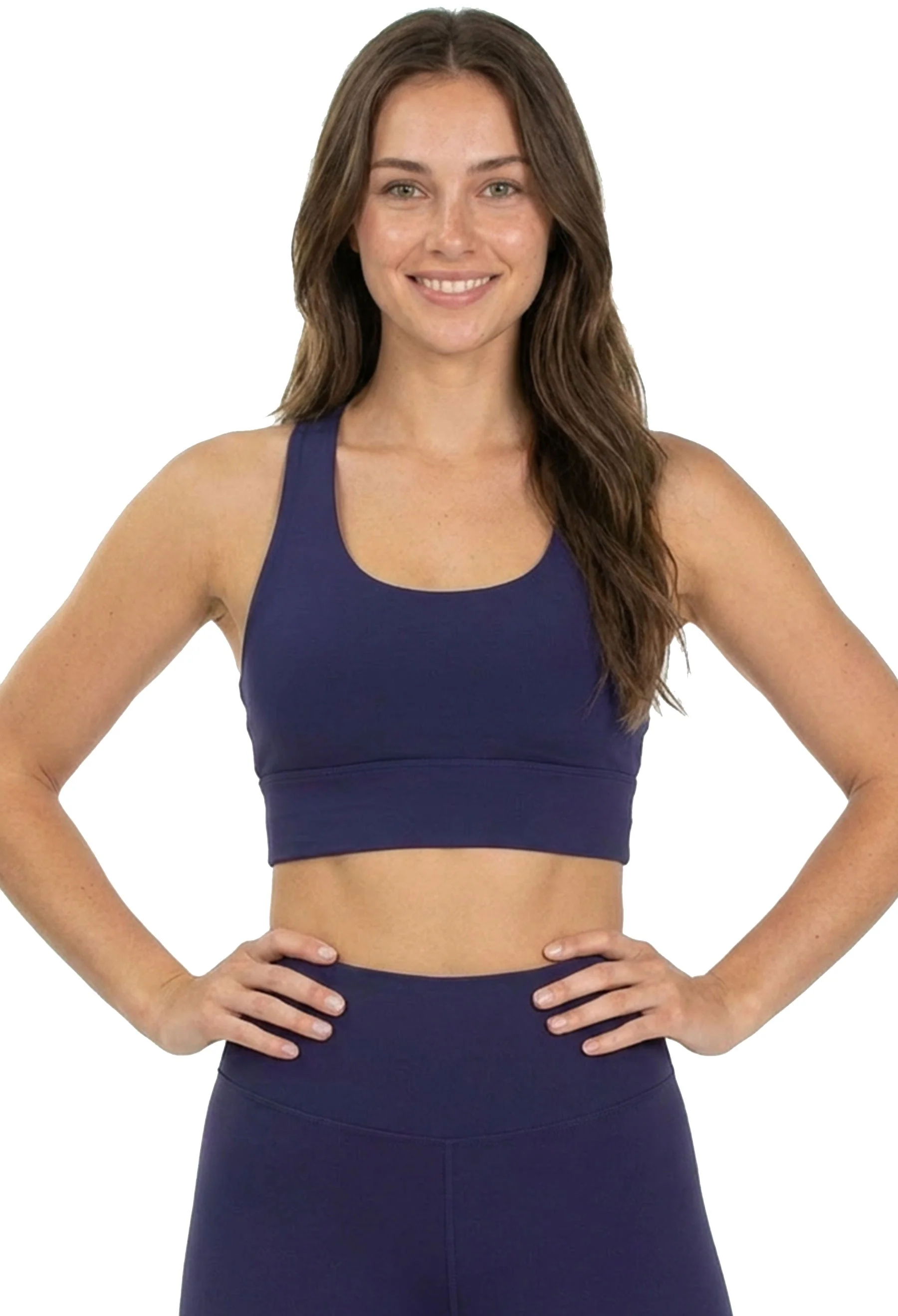 Push Up Sports Bra - Longline With Mesh Racer Back - 2 Pack - Image 9