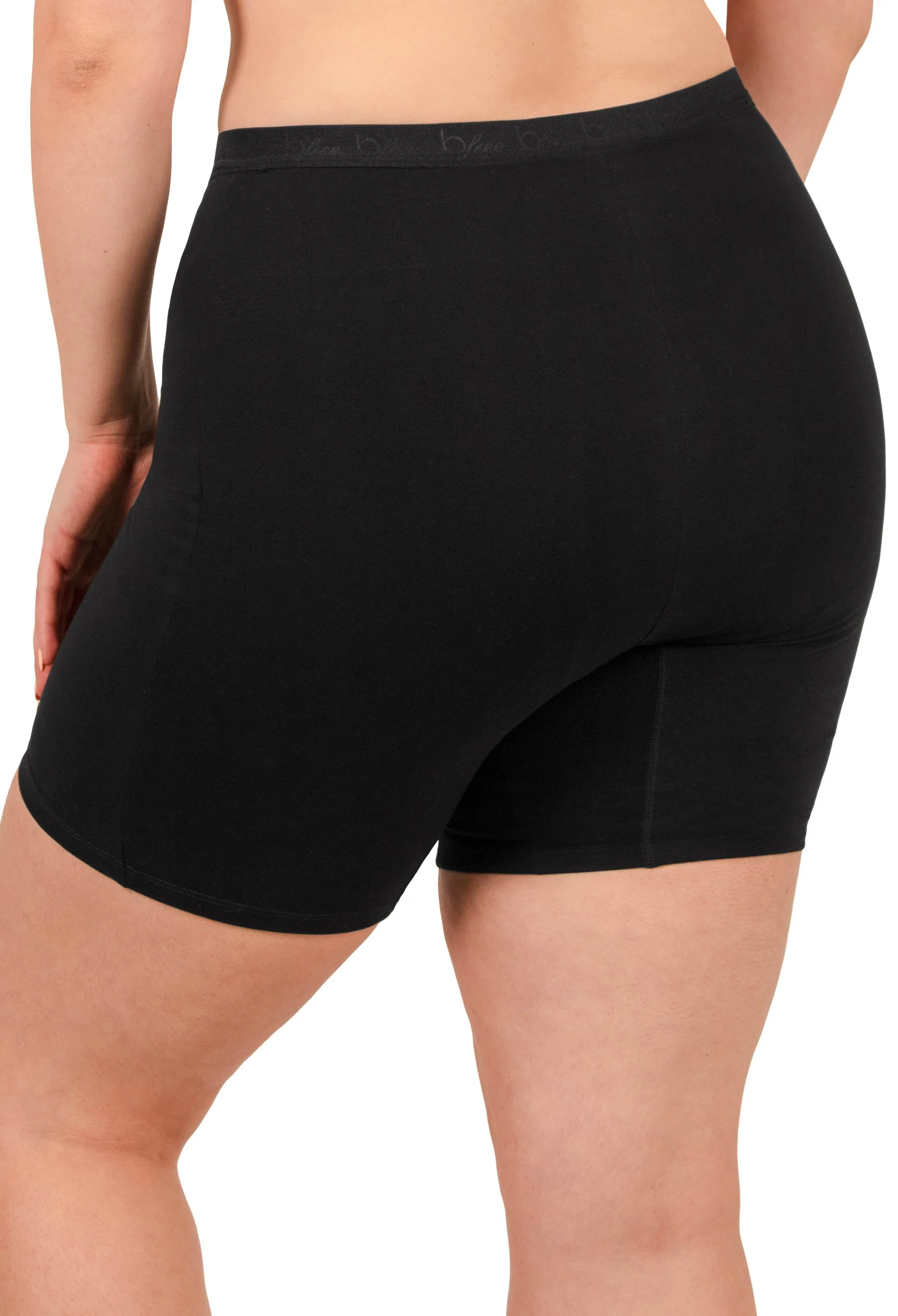 Cotton Rich Anti-Chafing Leak Proof Light Bladder Leakage Shorts - 3 Pack - Image 4