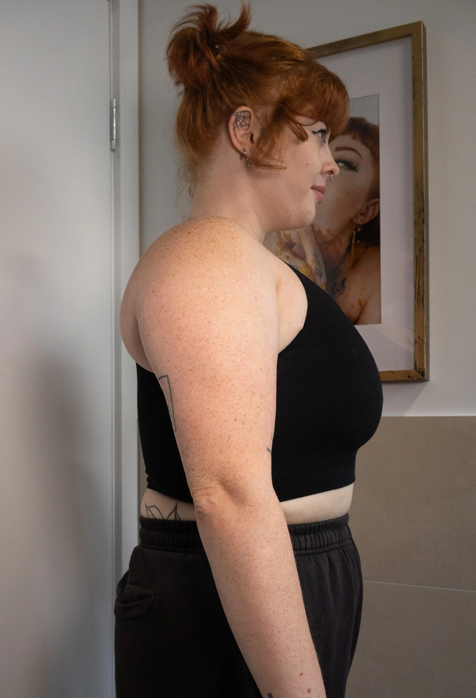 Cotton Chest Binder Crop Tank - Image 11