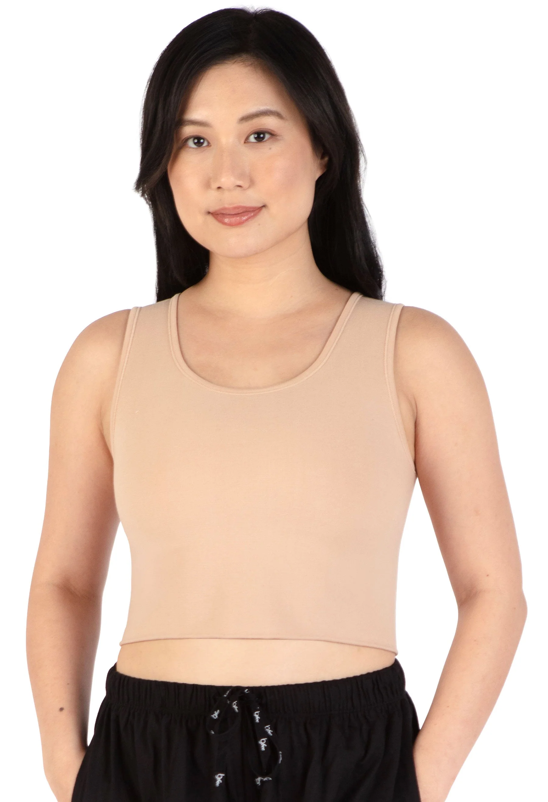 Cotton Chest Binder Crop Tank - Image 4