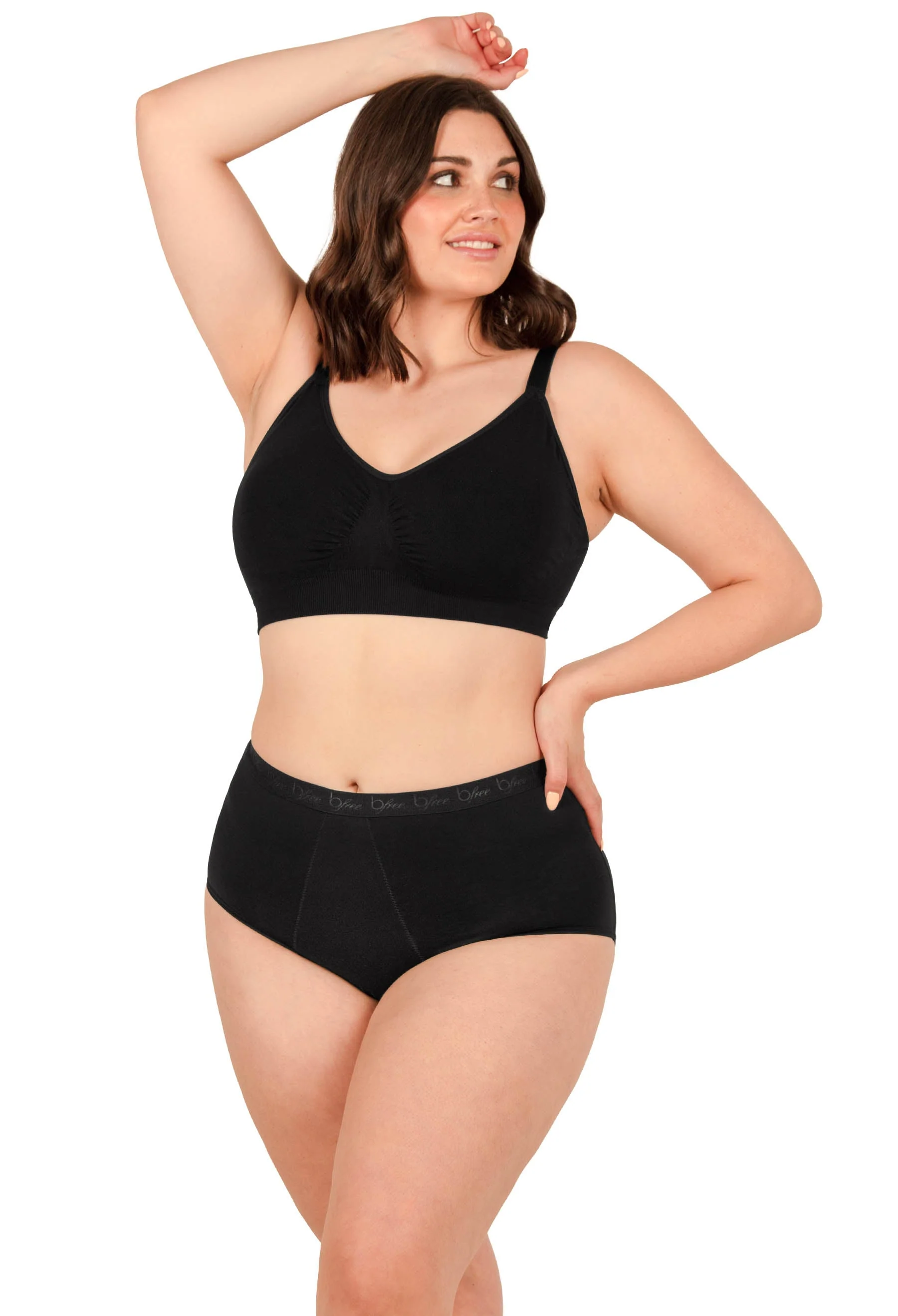 Cotton Rich Moderate Flow Leakage & Period Underwear - Image 4