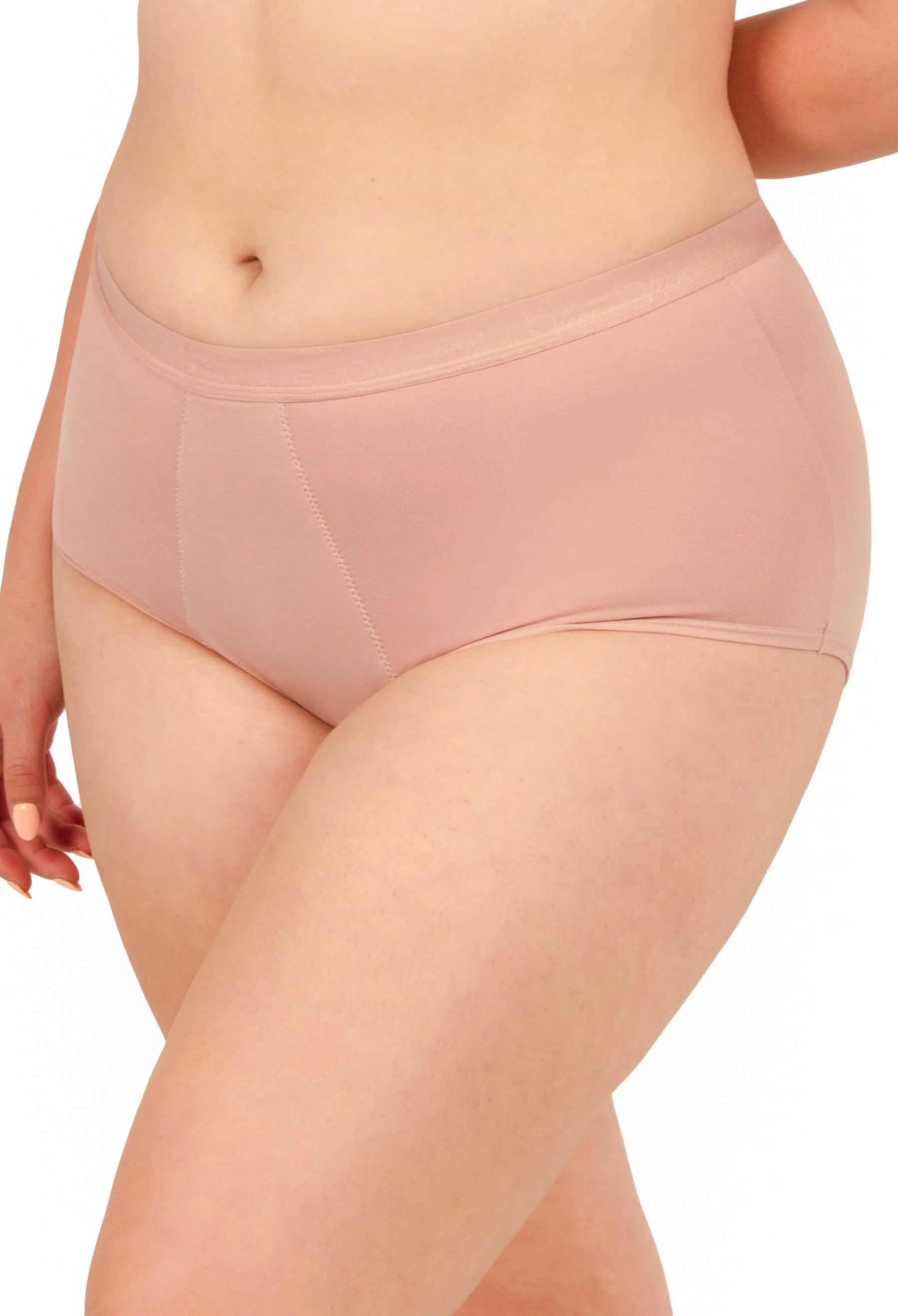 Cotton Rich Moderate Flow Leakage & Period Underwear - Image 6