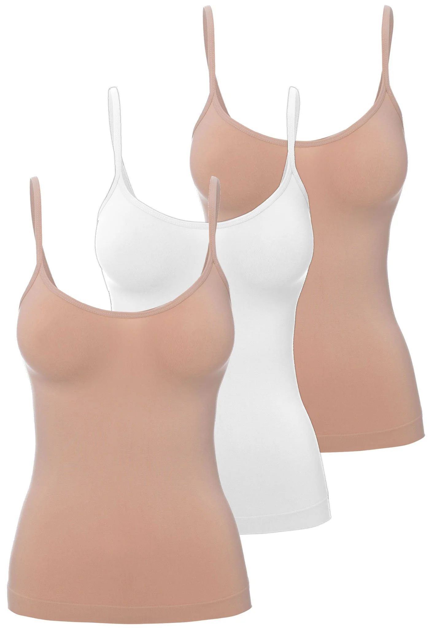 Curvy Bamboo Camisole 3 Pack - Image 10