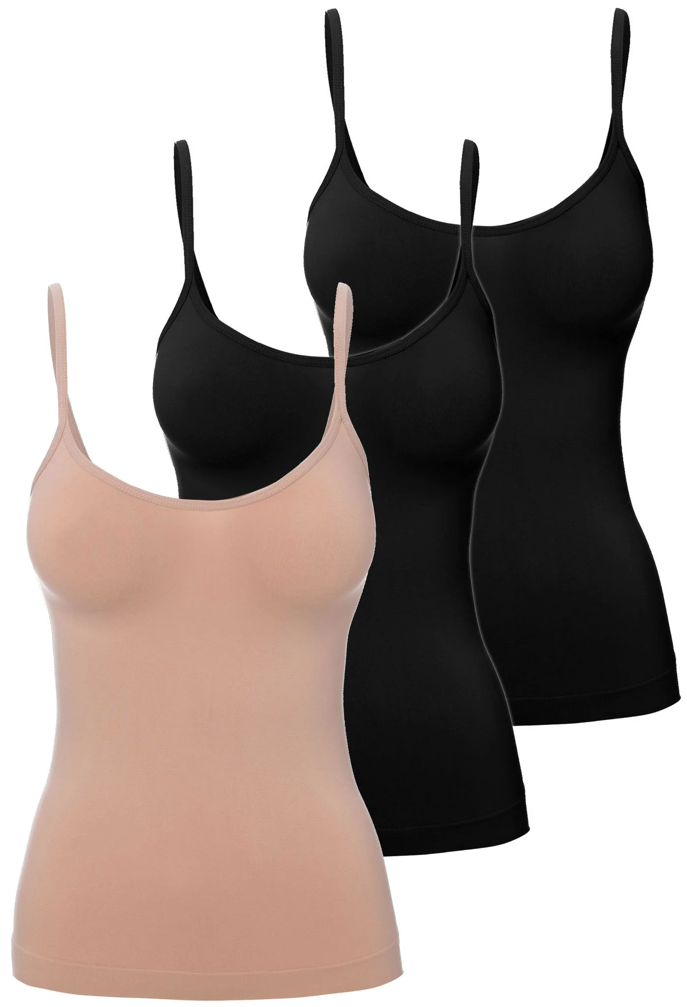 Curvy Bamboo Camisole 3 Pack - Image 7