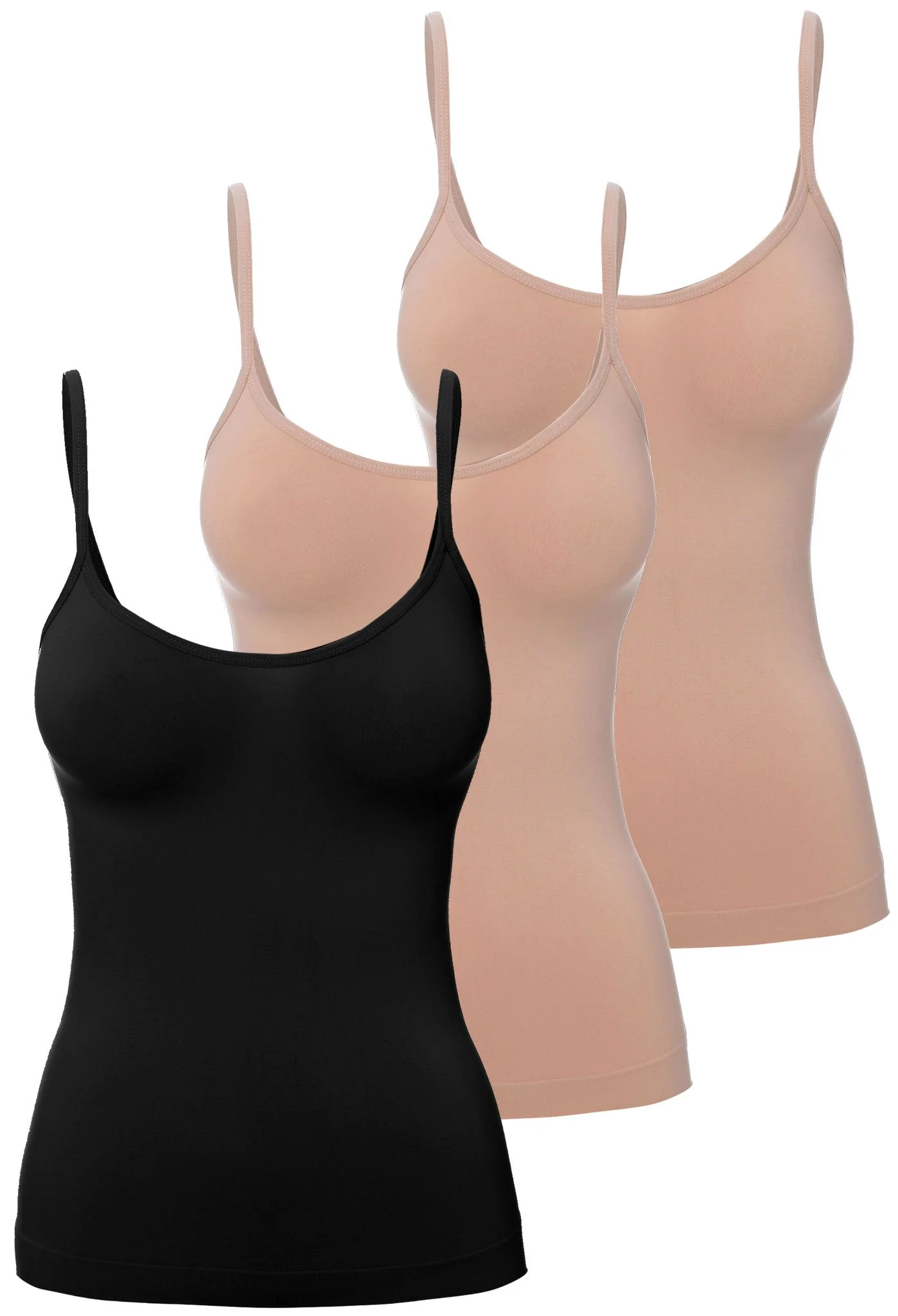 Curvy Bamboo Camisole 3 Pack - Image 8
