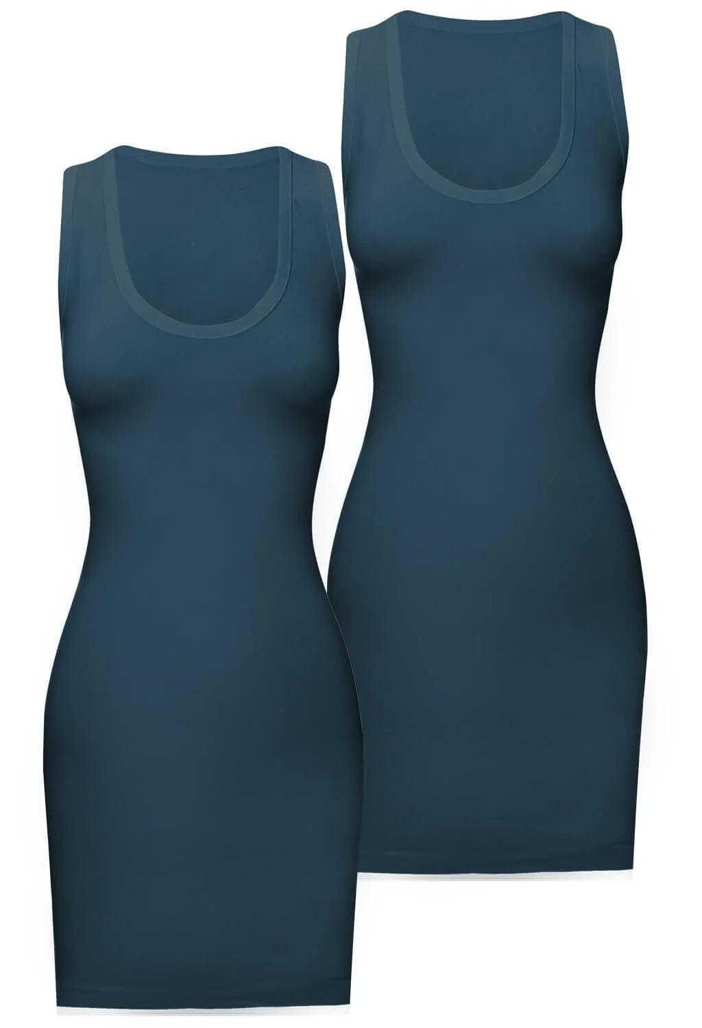 Curvy Bamboo Tank Dress Set - Image 6