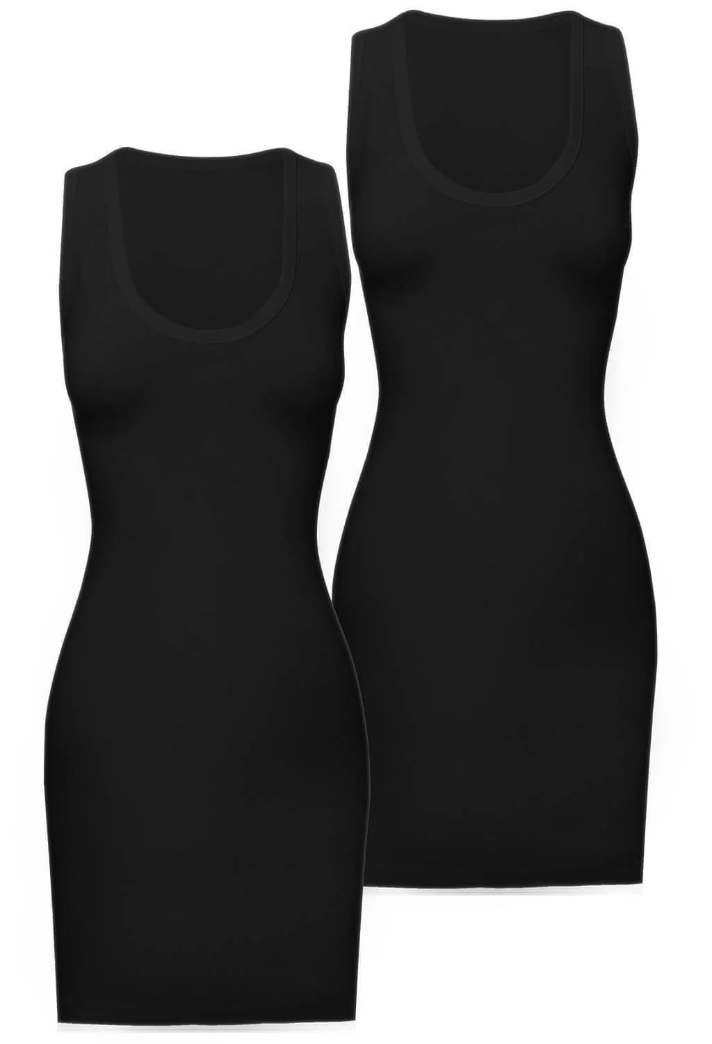 Curvy Bamboo Tank Dress Set - Image 7