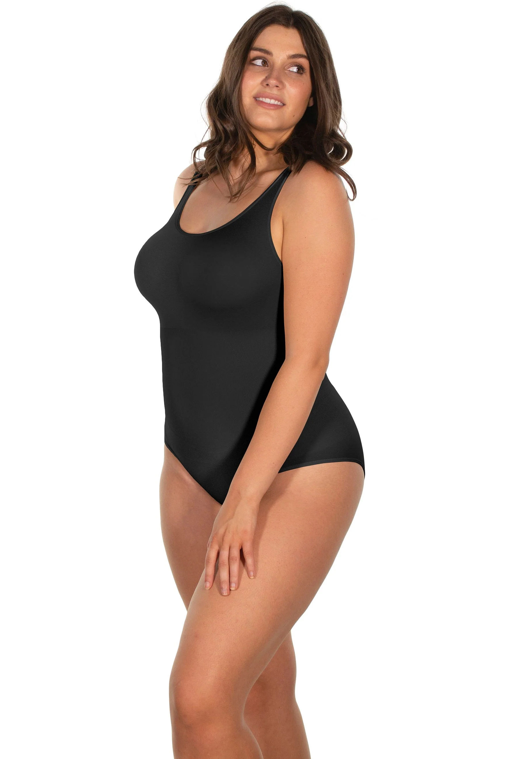 Curvy Tank Smoothing Bodysuit - Image 6