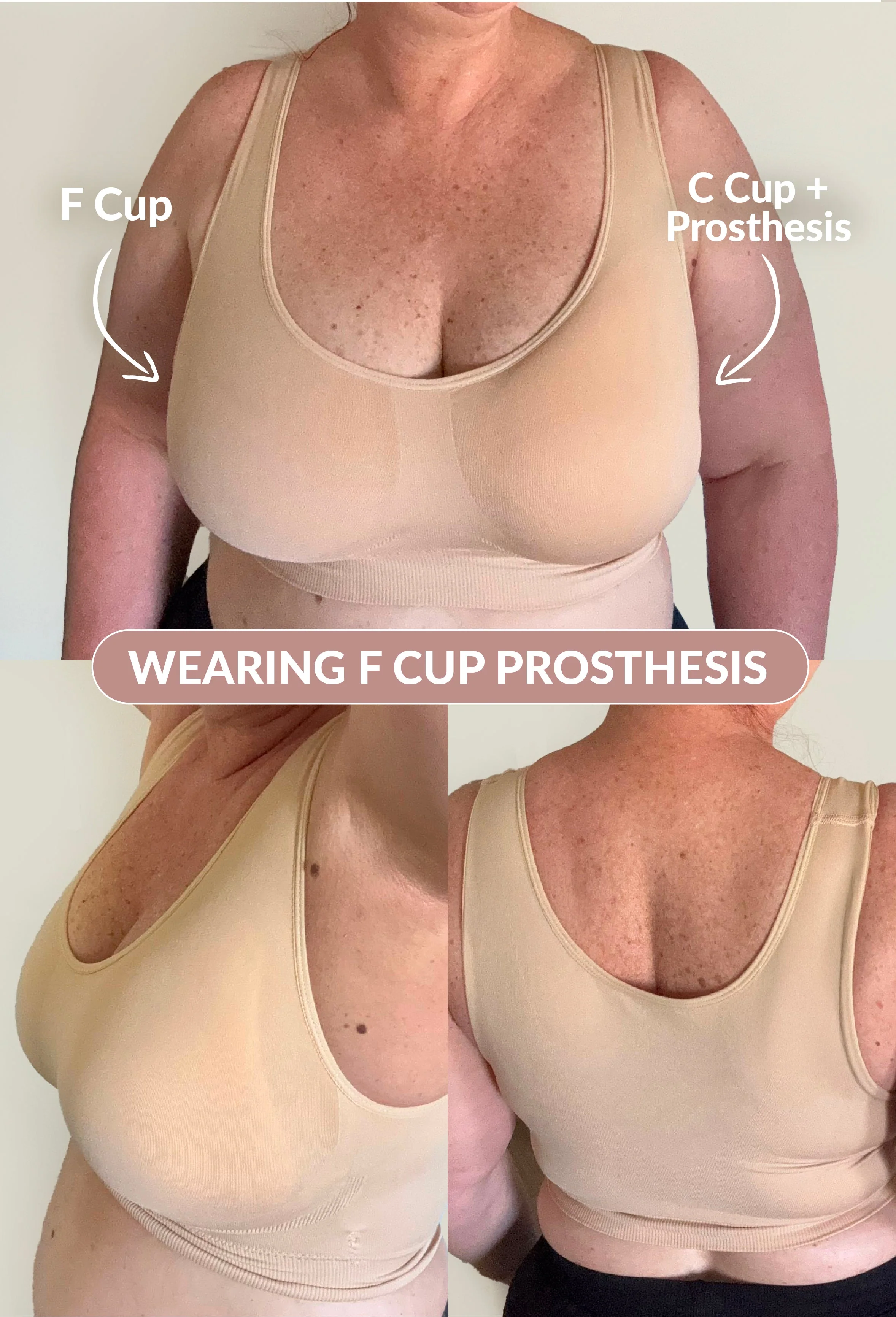 Natural Look Teardrop Breast Prosthesis - Image 5