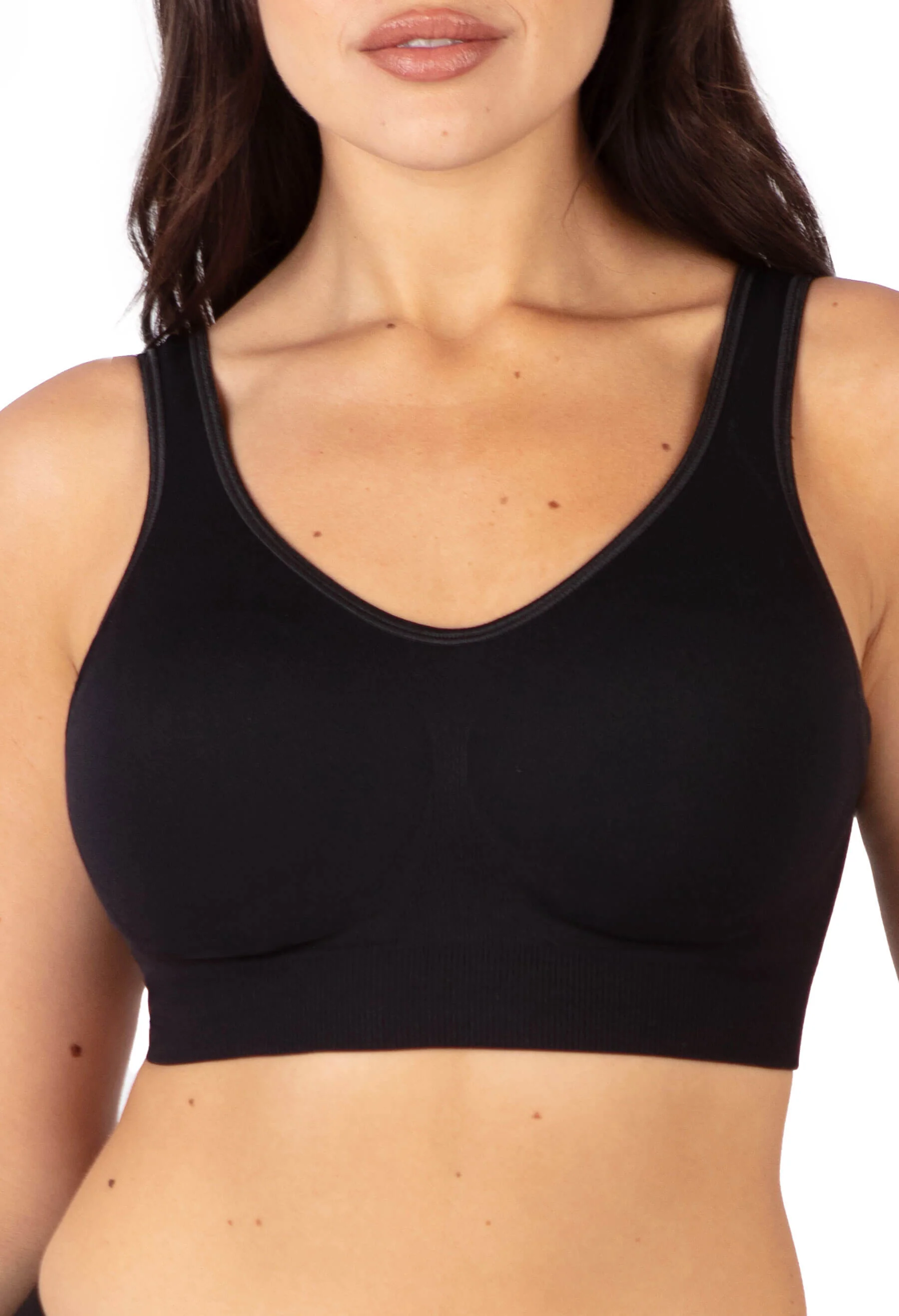 Dream Comfort Wireless Bra | Fixed Moulded Cups - 3 Pack - Image 10
