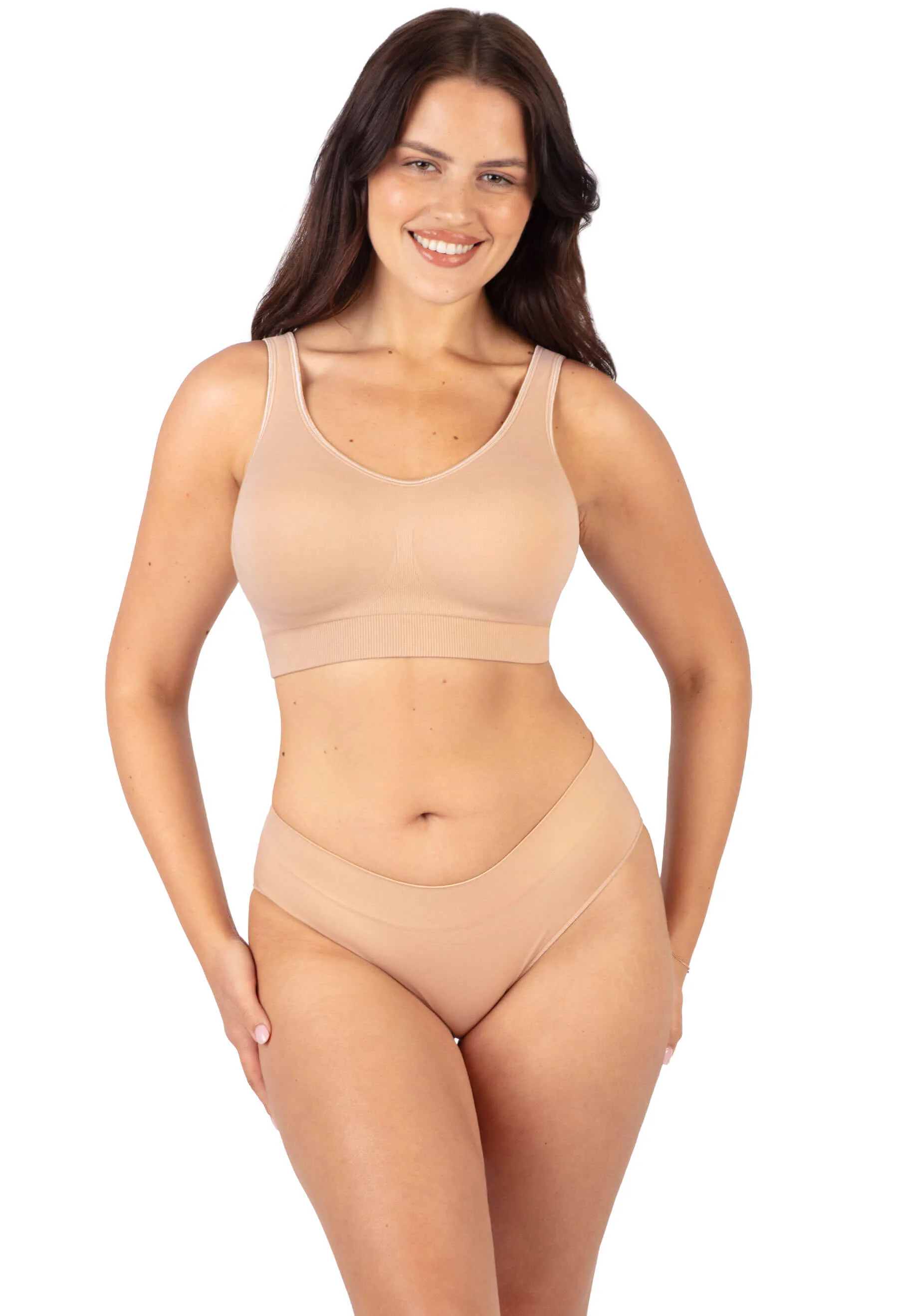 Dream Comfort Wireless Bra | Fixed Moulded Cups - 3 Pack - Image 4
