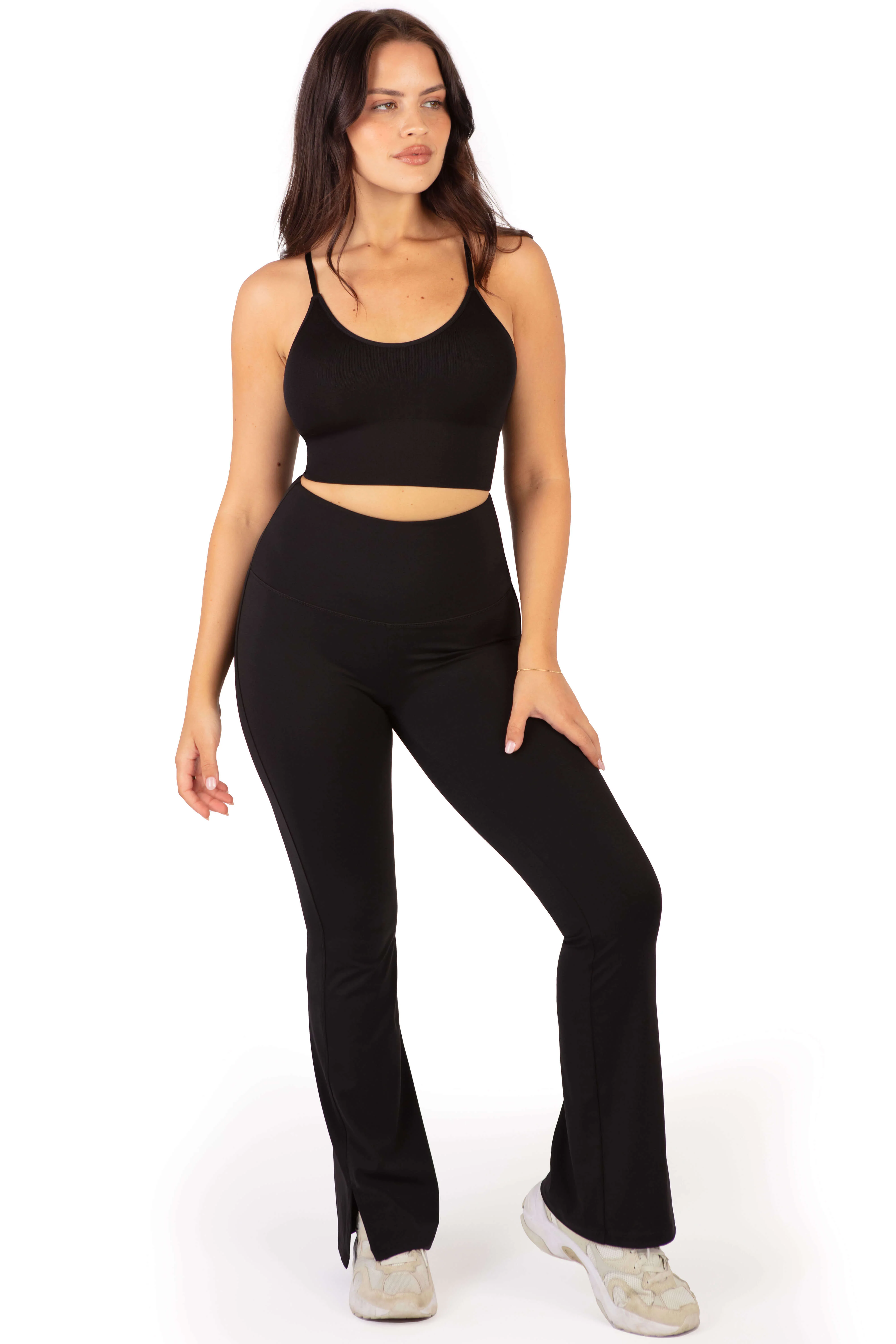 Flare Leggings | High Waisted & Pet Hair Resistant - Image 10
