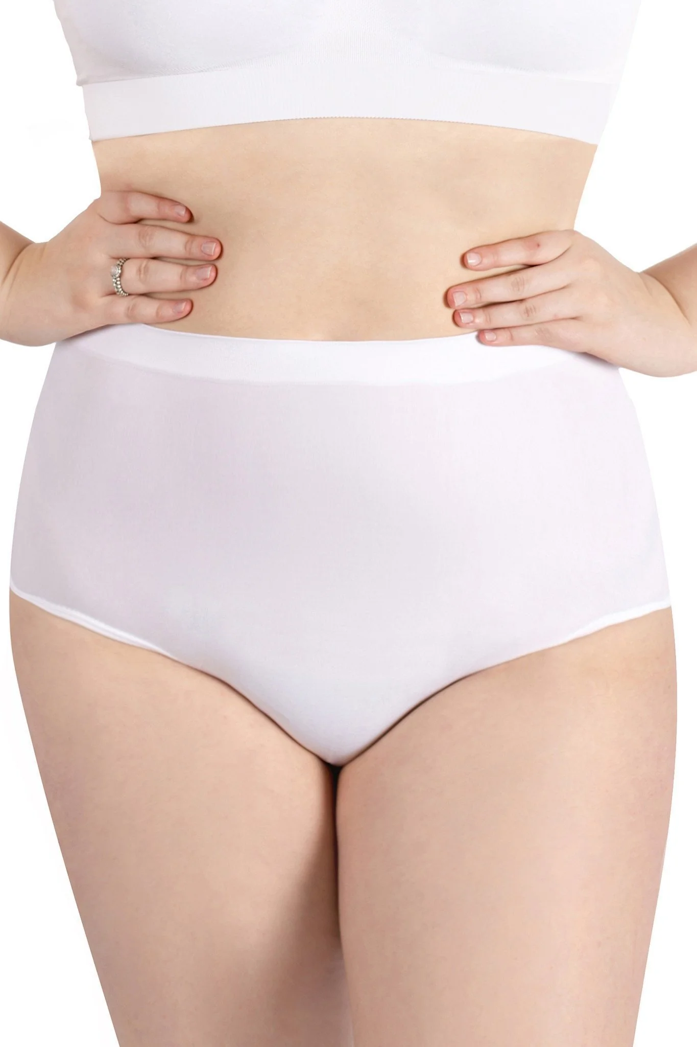 Curvy Marilyn Cotton Rich Full Brief - Image 16