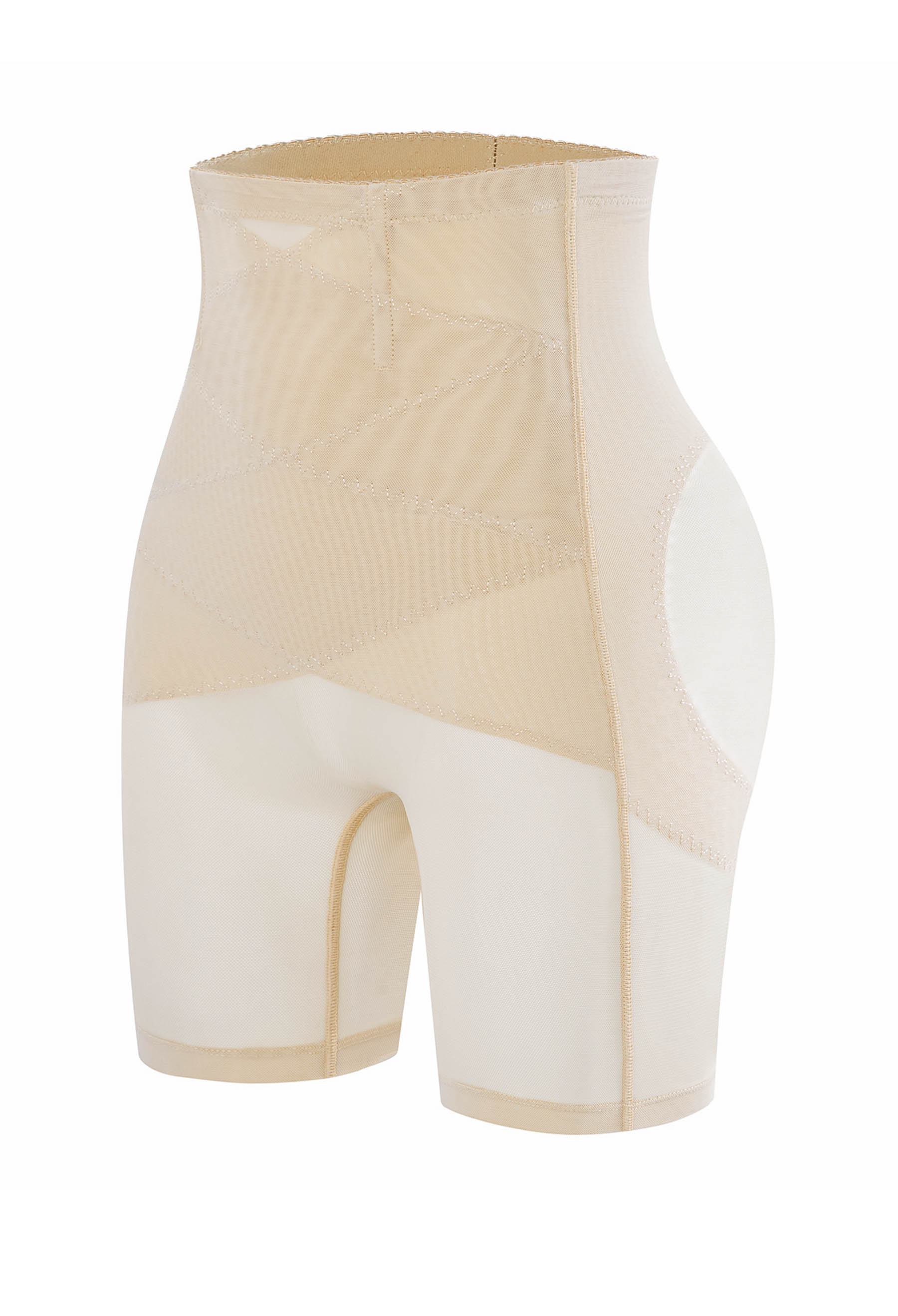 High Waist Power Mesh Tummy Control Shorts - 2 Pack - Image 14