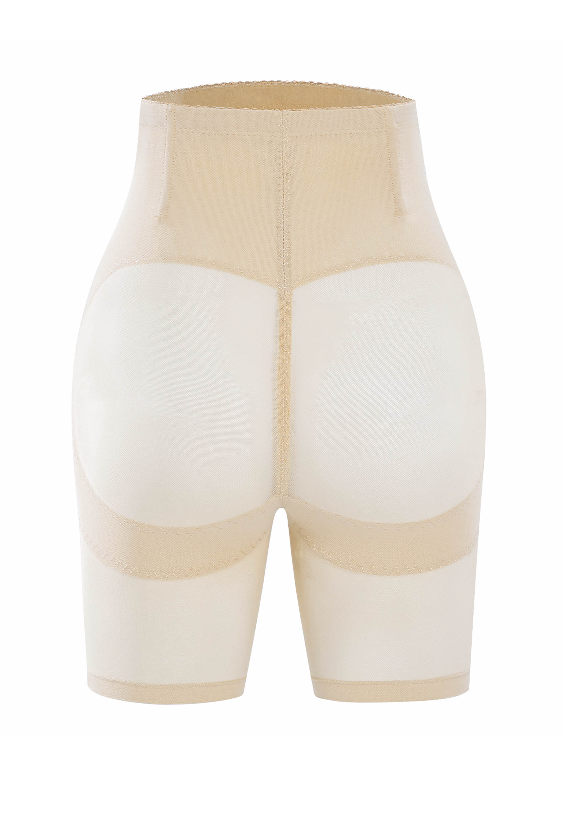 High Waist Power Mesh Tummy Control Shorts - 2 Pack - Image 16
