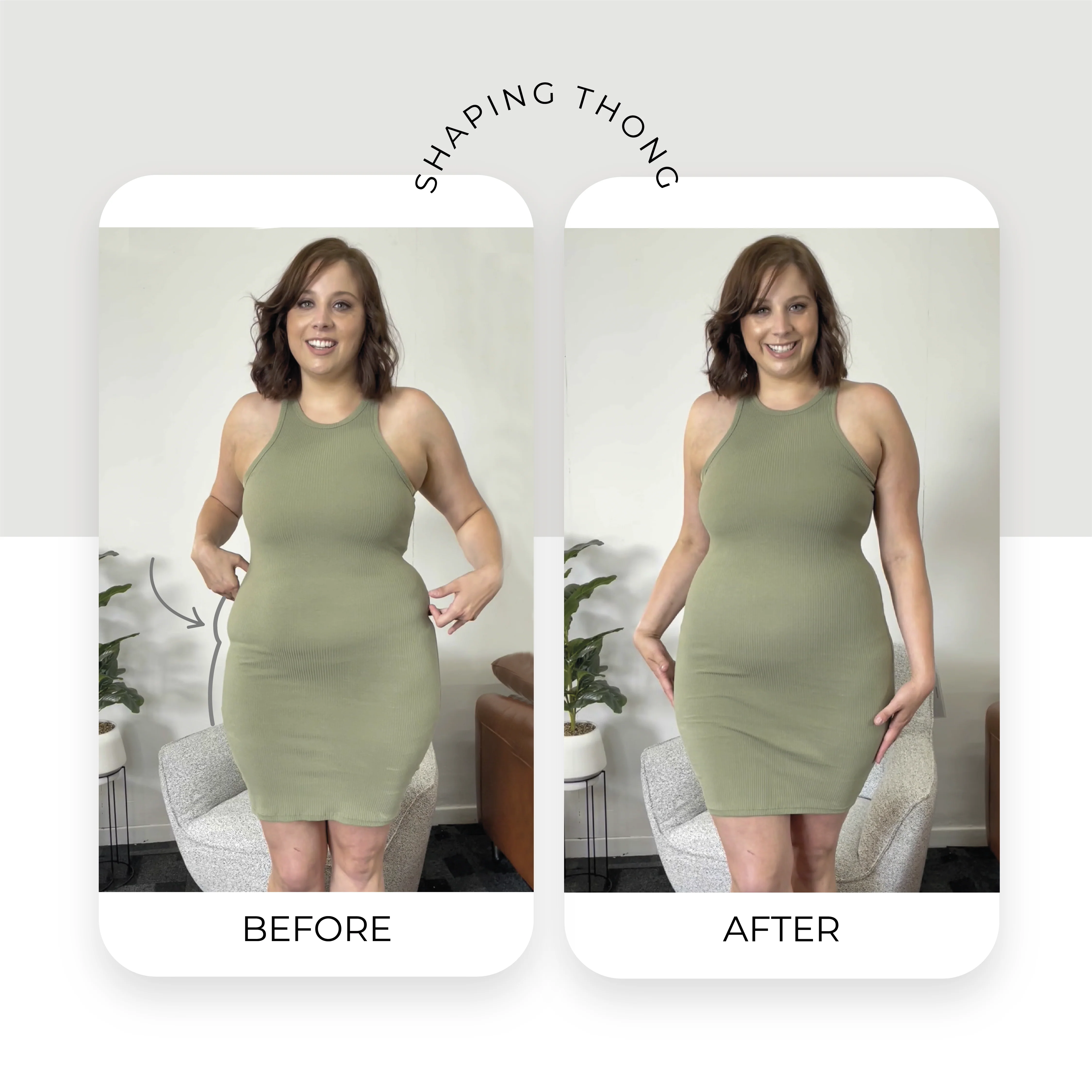 High Waist Shaping G String - Image 5