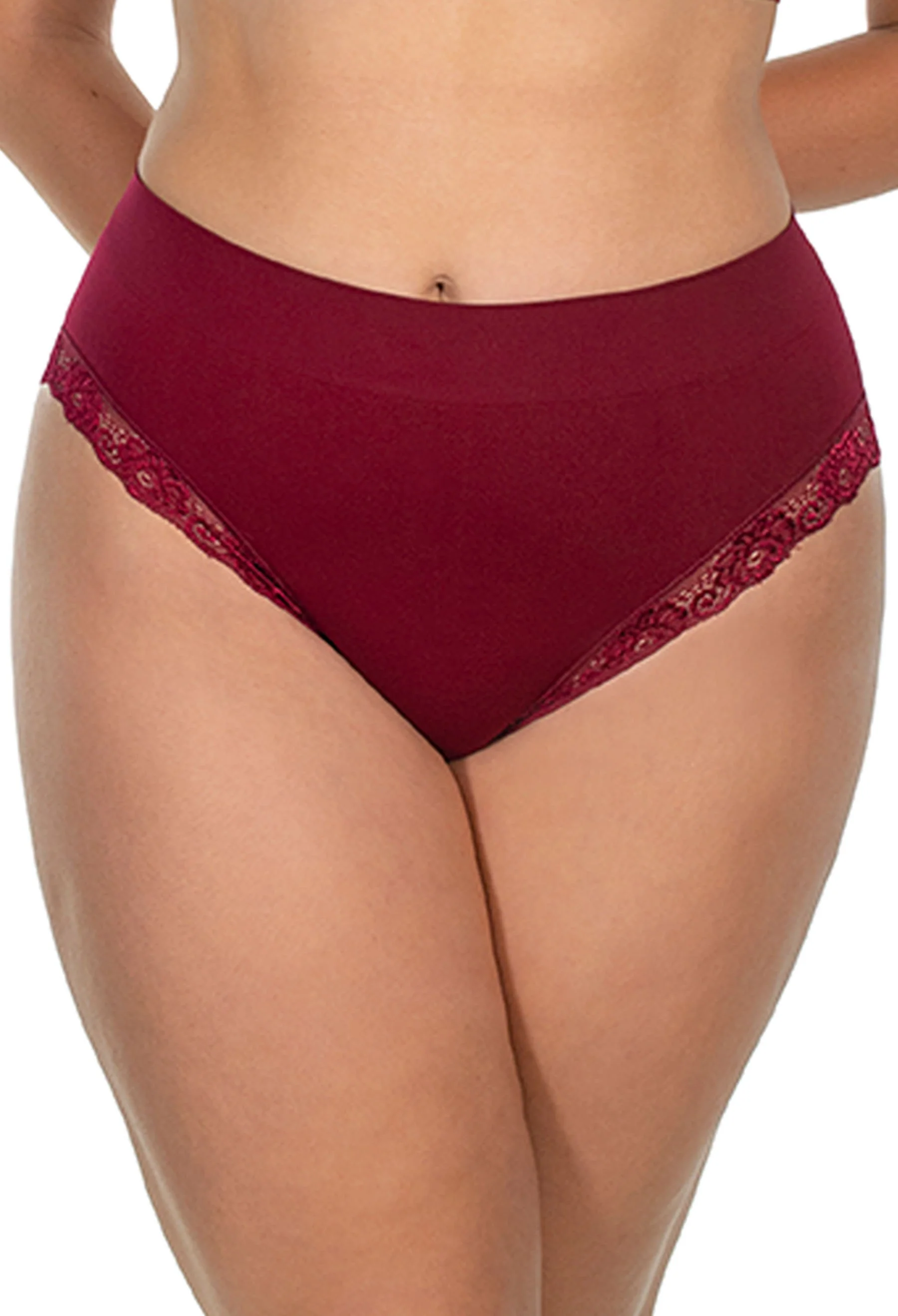 Curvy Invisible Lace Contour High Cut Brief - Image 5