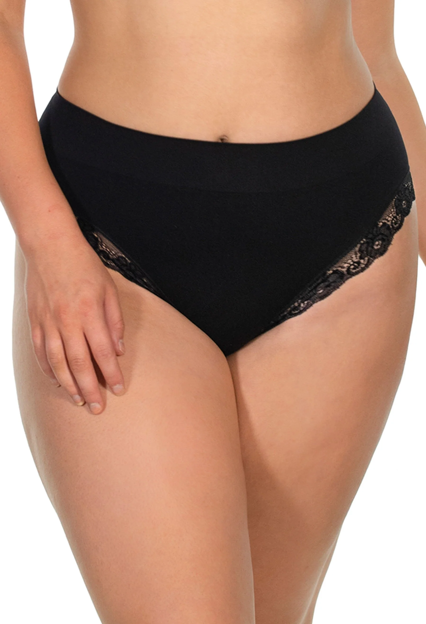 Curvy Invisible Lace Contour High Cut Brief - Image 7