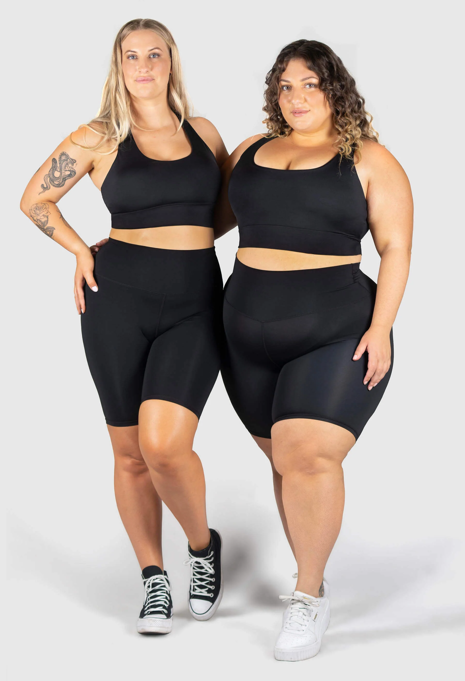 High Waisted Long Biker Shorts (Lint & Pet Hair Resistant) - Image 5