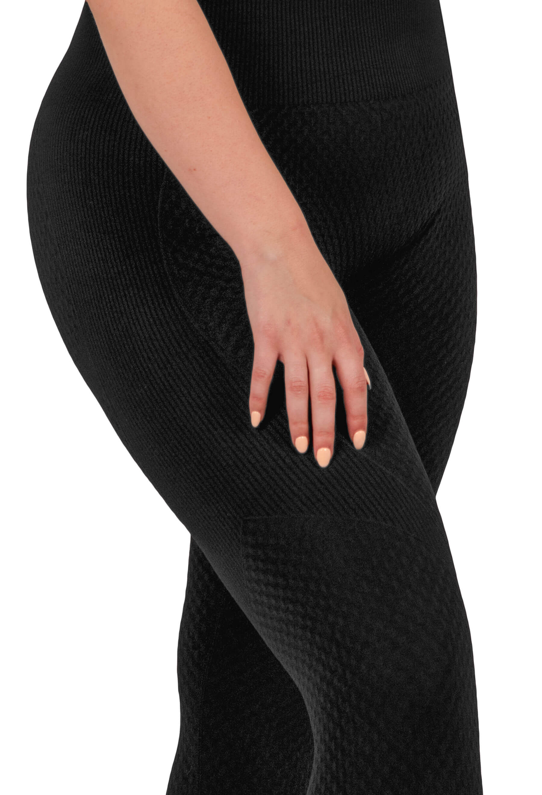 Honeycomb Contour Seamless Leggings - 2 Pack - Image 14