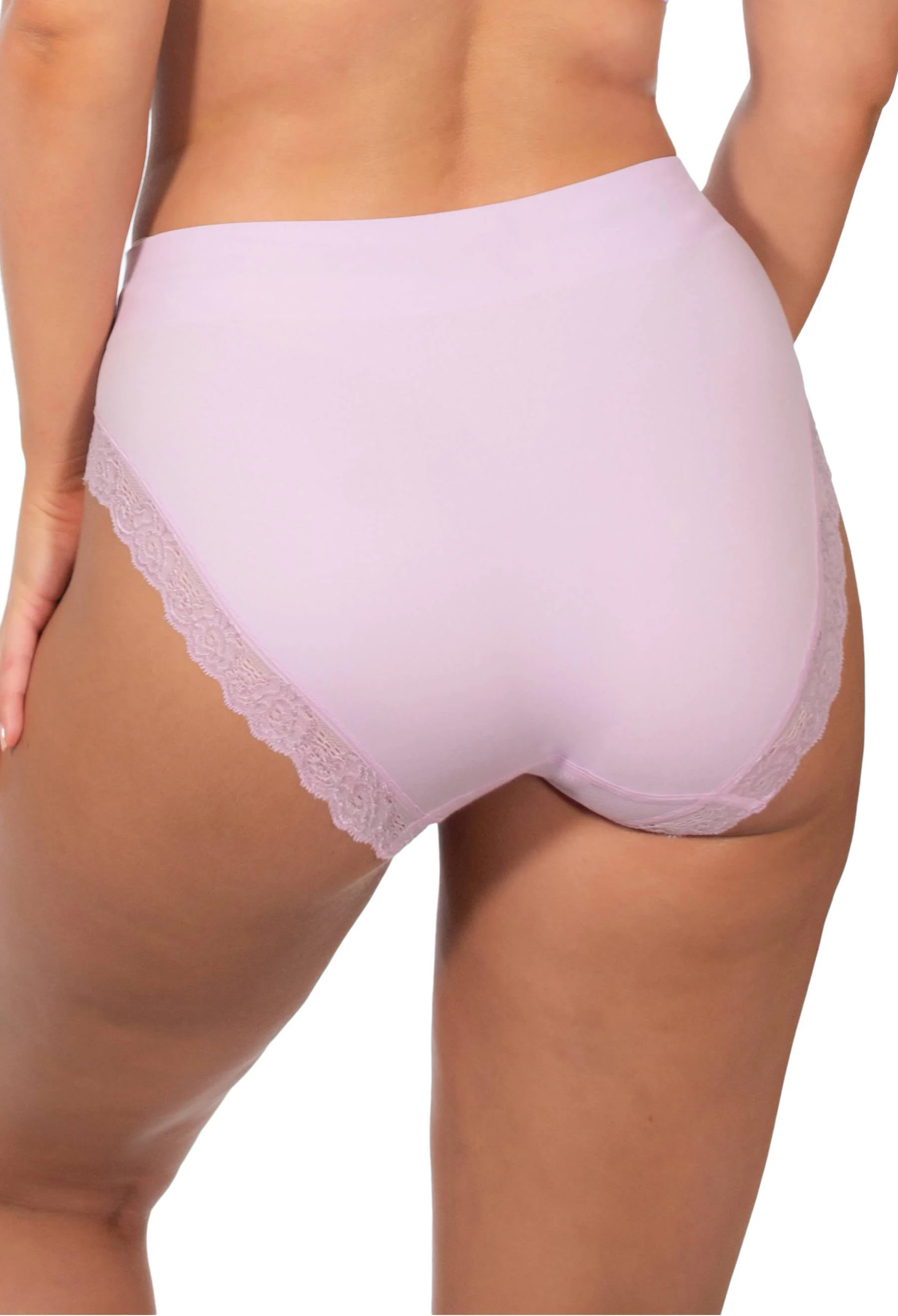 Invisible Lace Contour High Cut Brief Lilac Snow - Image 3