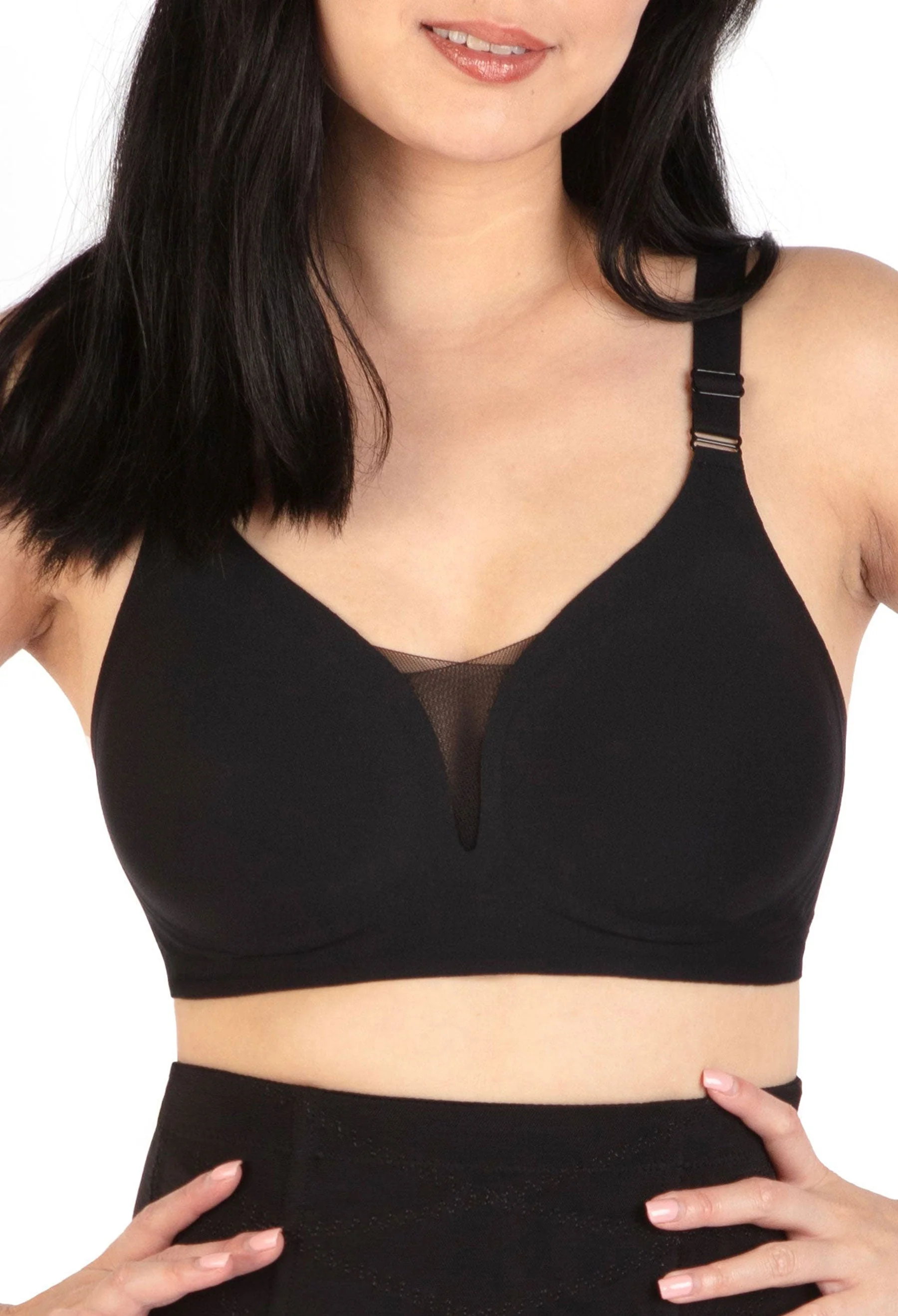 Invisible Mesh Comfort Padded Bra - Image 10