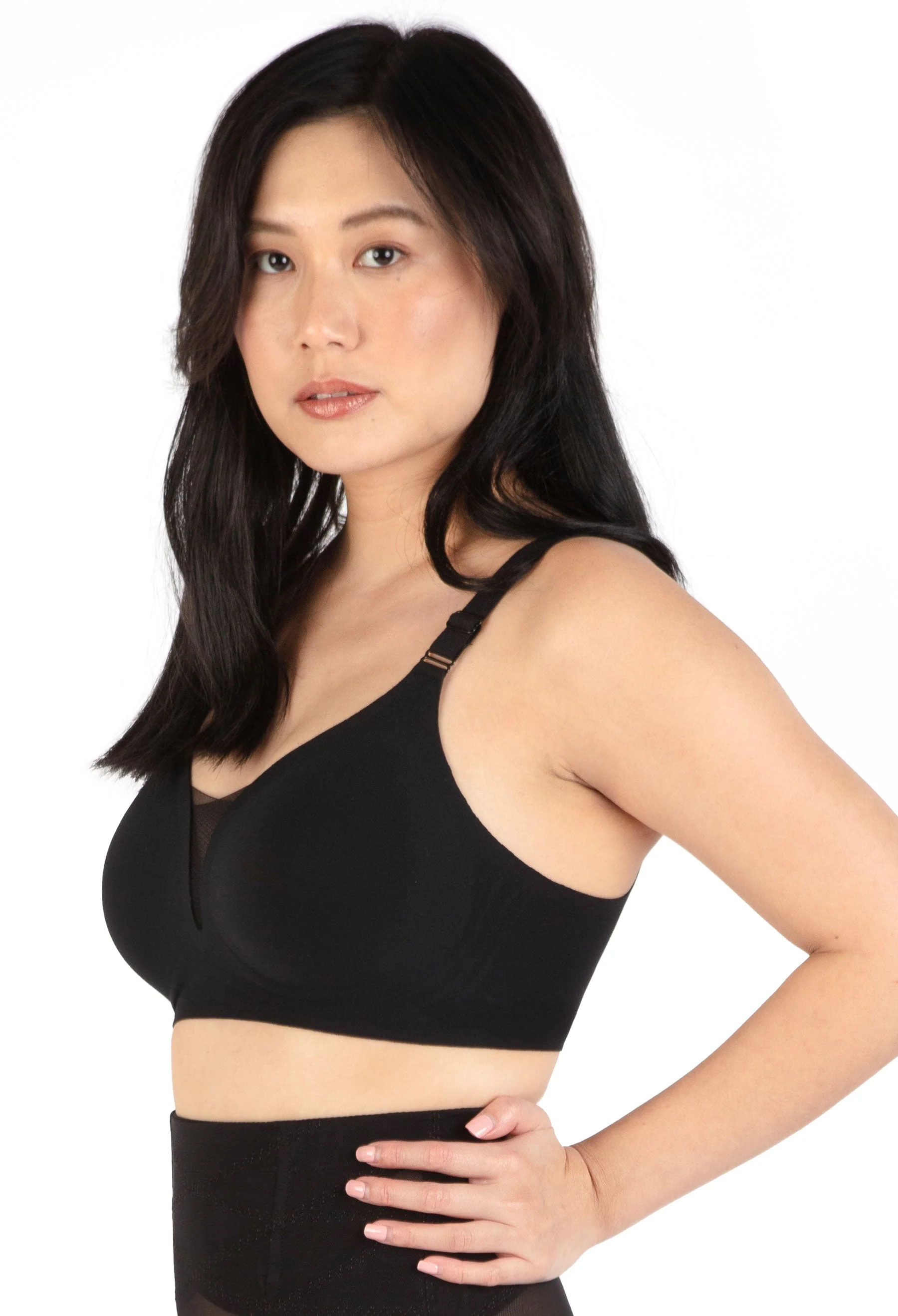 Invisible Mesh Comfort Padded Bra - Image 11
