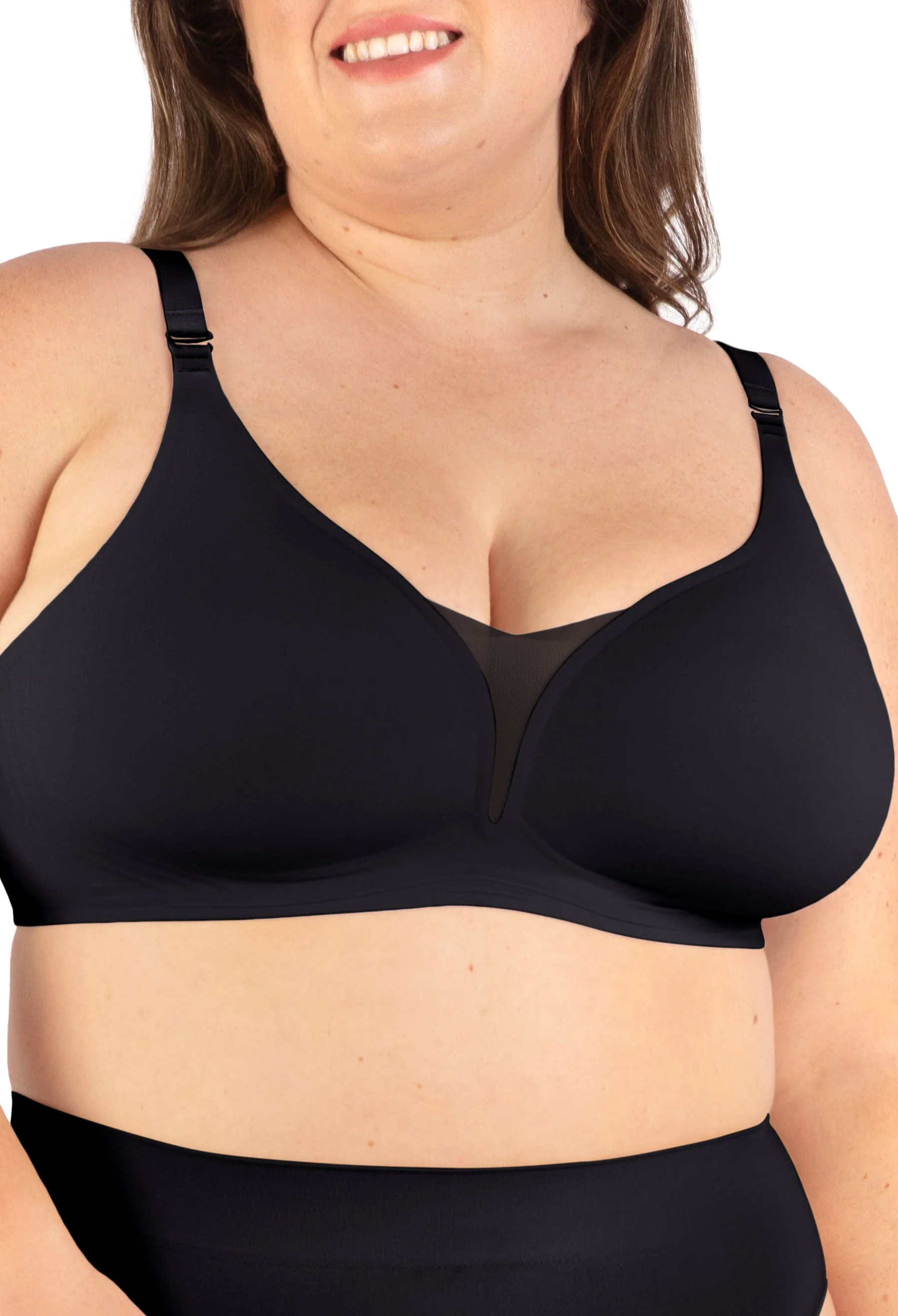 Invisible Mesh Comfort Padded Bra - Image 8