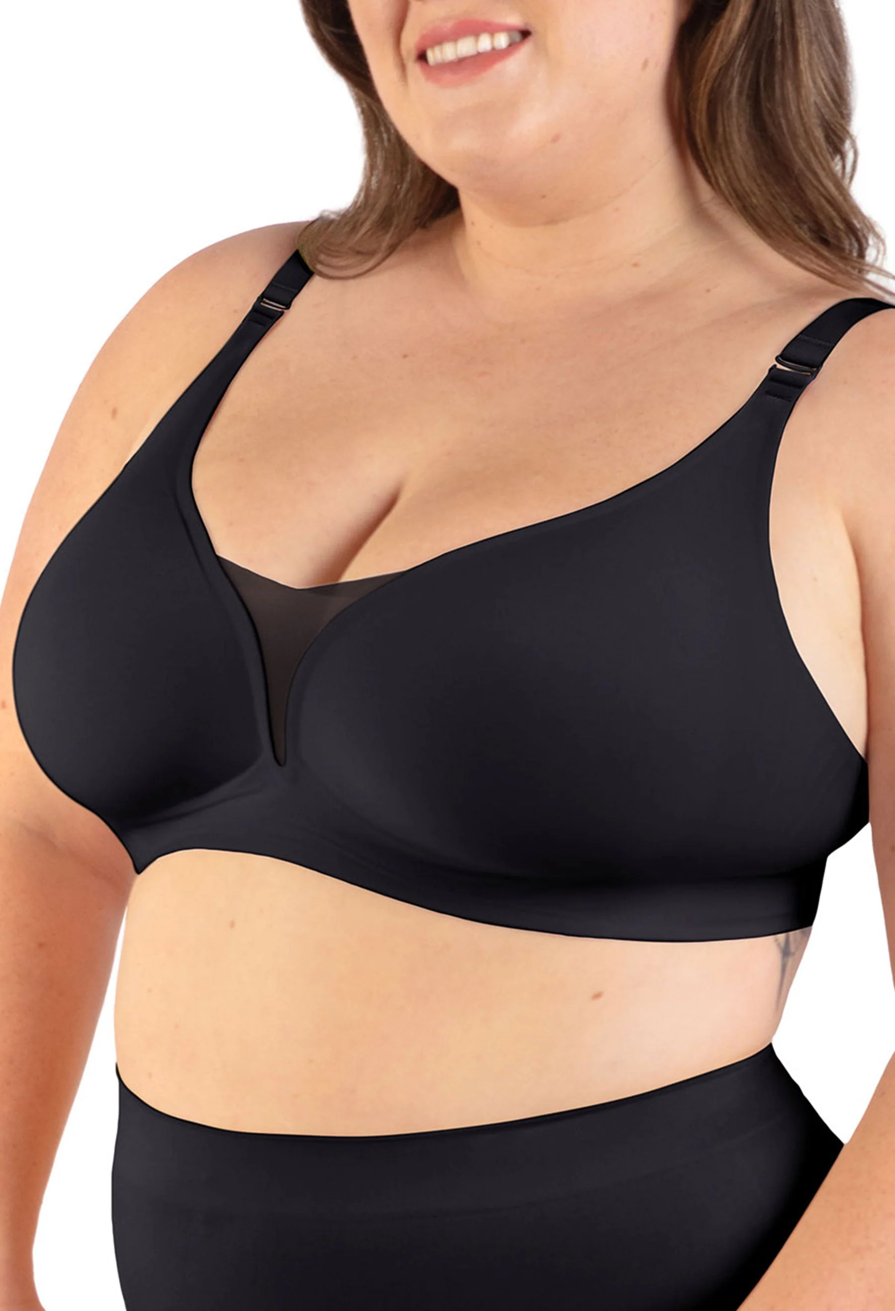 Invisible Mesh Comfort Padded Bra - Image 9
