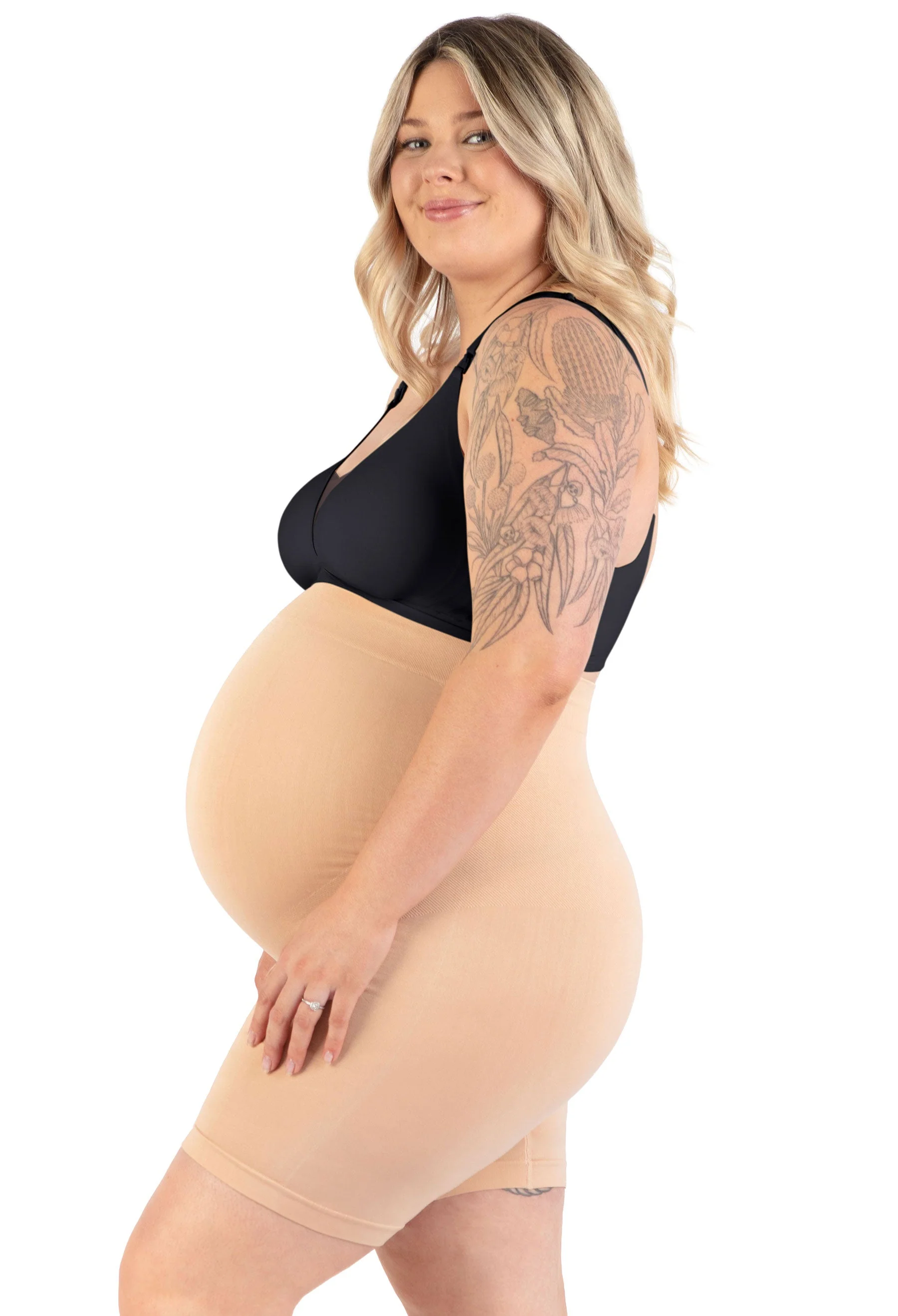 Invisible Mesh Maternity & Nursing Padded Bra - Image 9