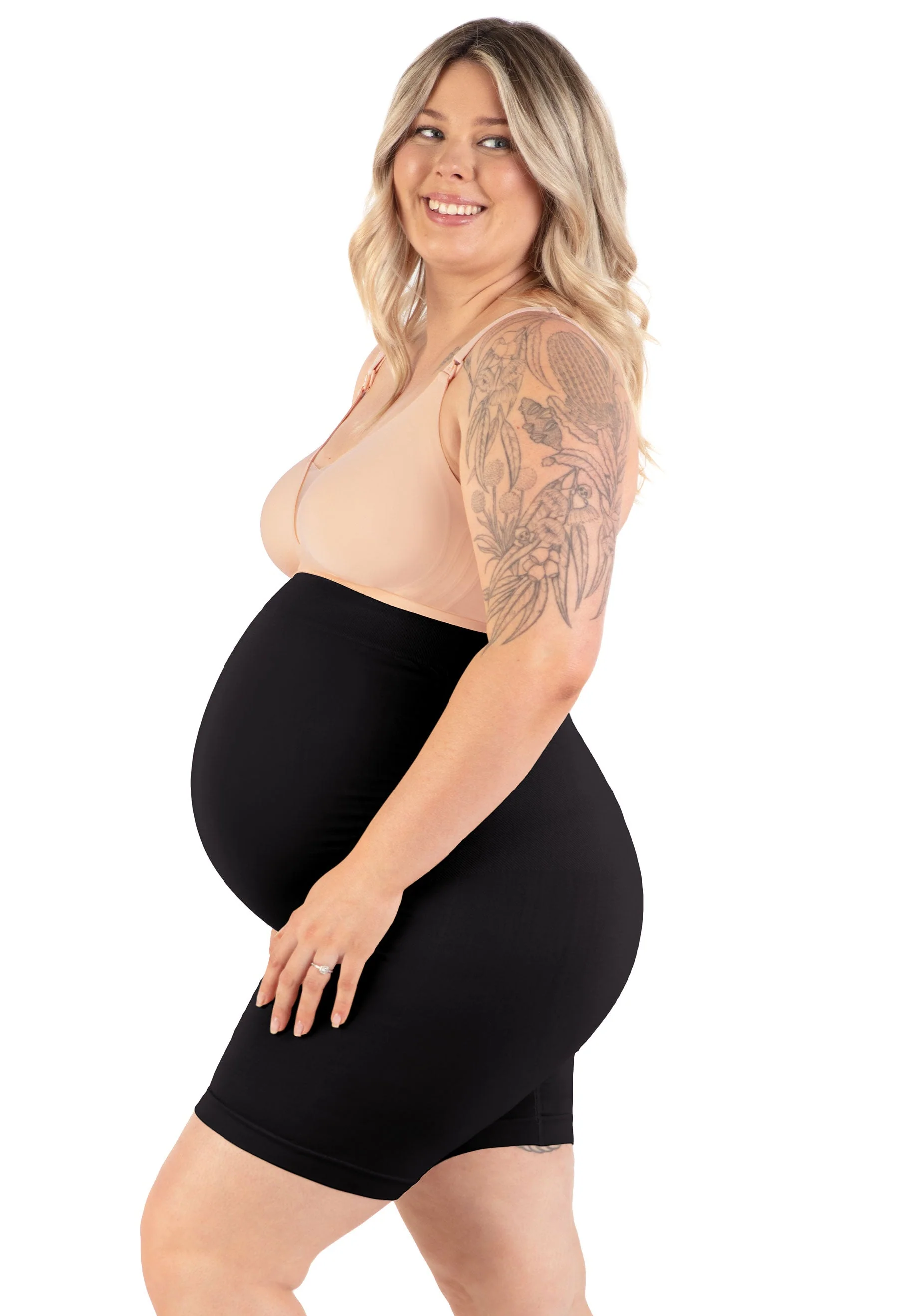 Invisible Mesh Maternity & Nursing Padded Bra - Image 4