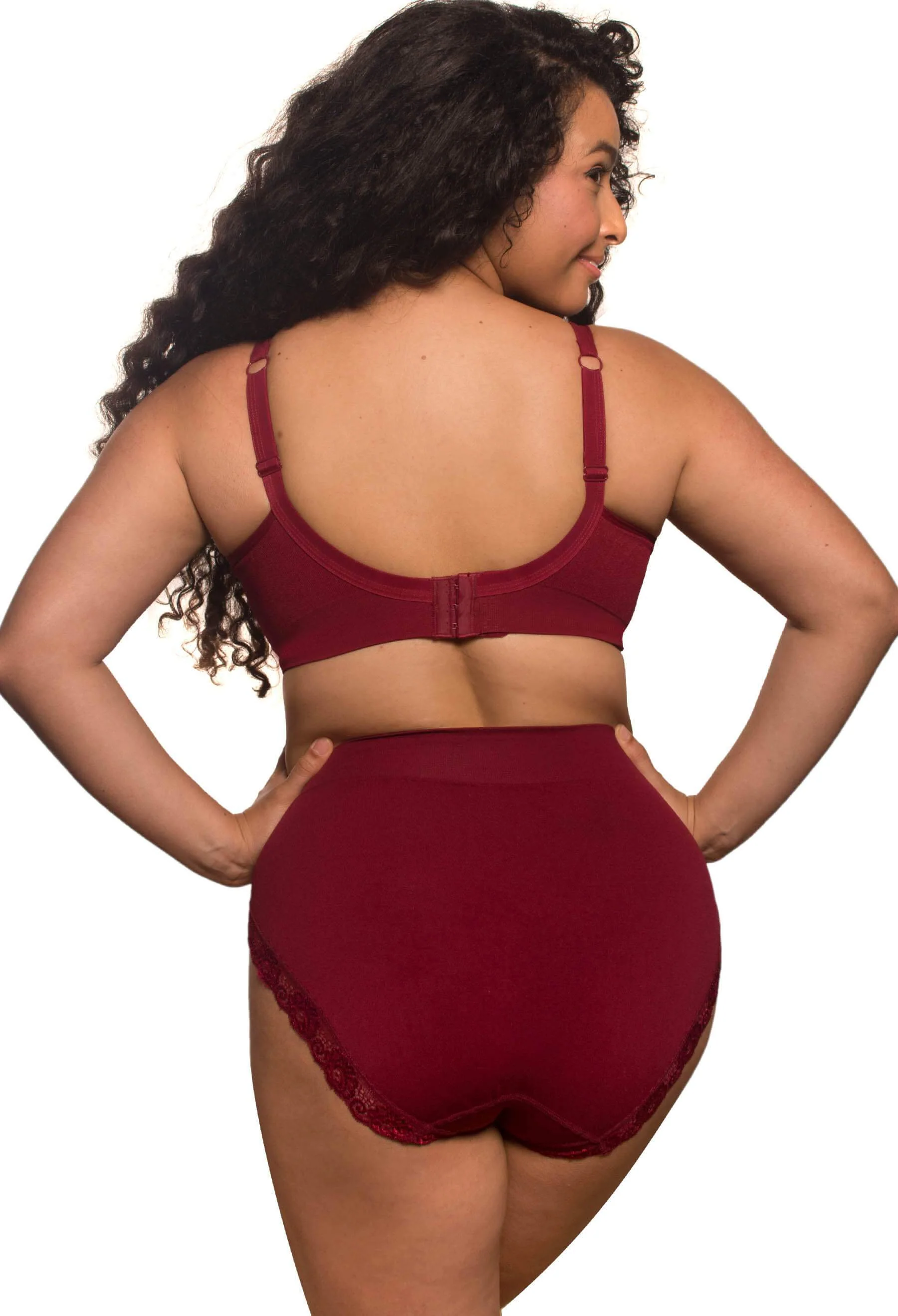 Lace Minimiser Wire Free Bra - Image 12