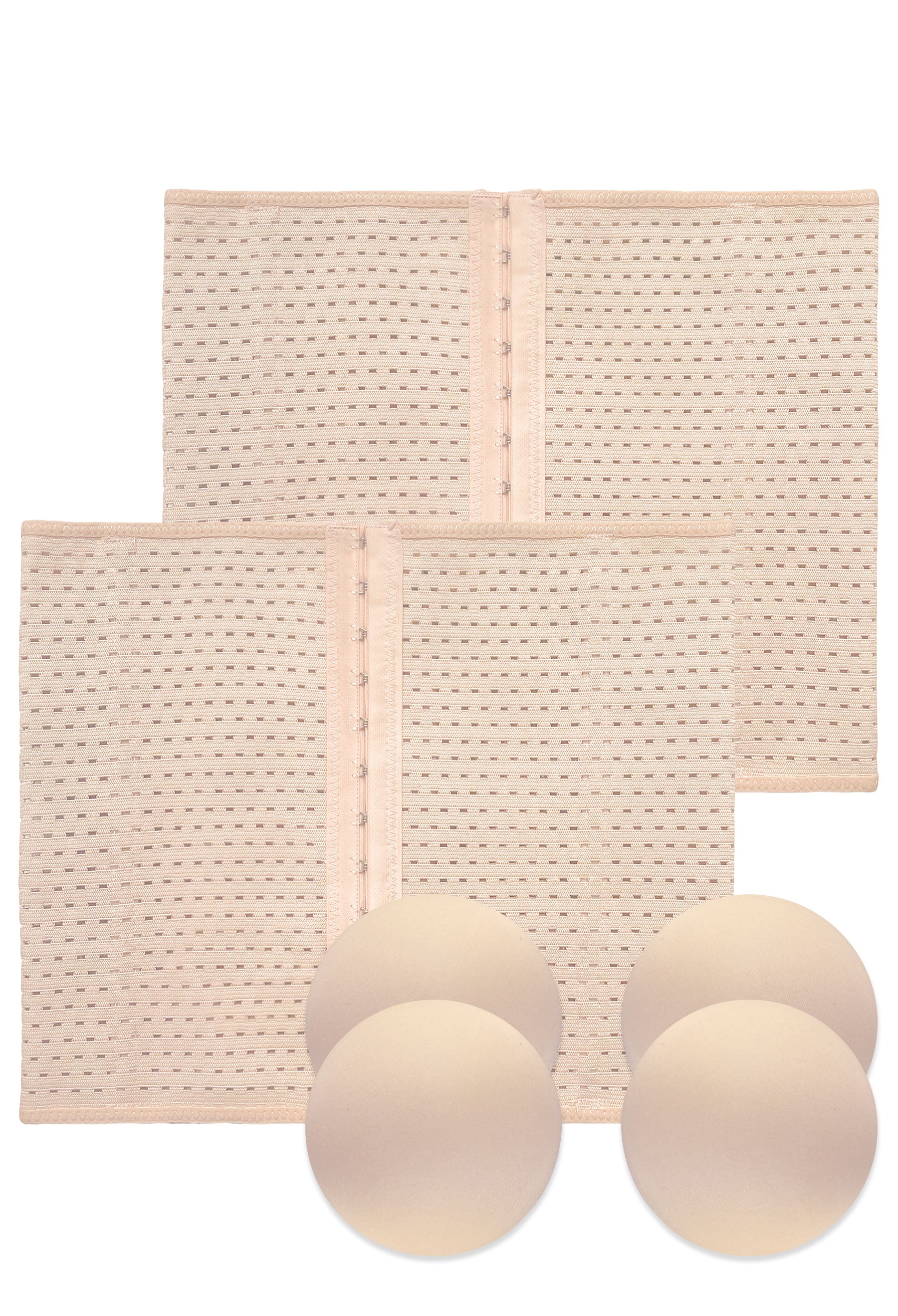 Lightweight Front Closure Minimising Bandeau - 2 Pack - Image 16