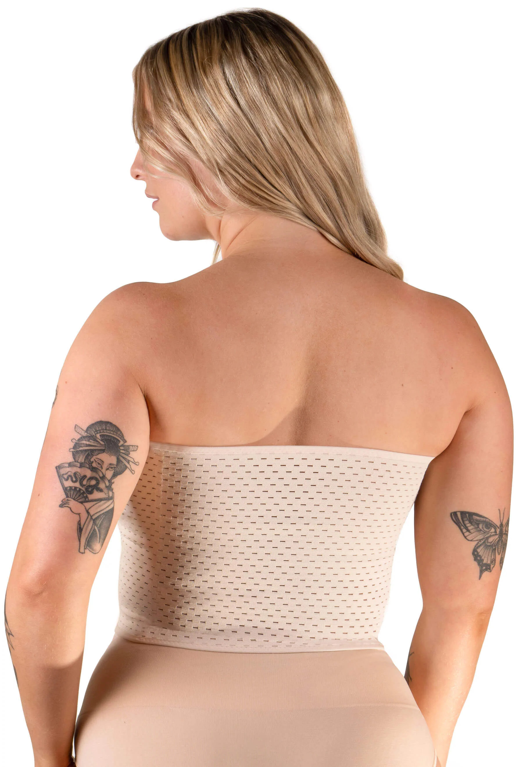 Lightweight Front Closure Minimising Bandeau - 2 Pack - Image 4