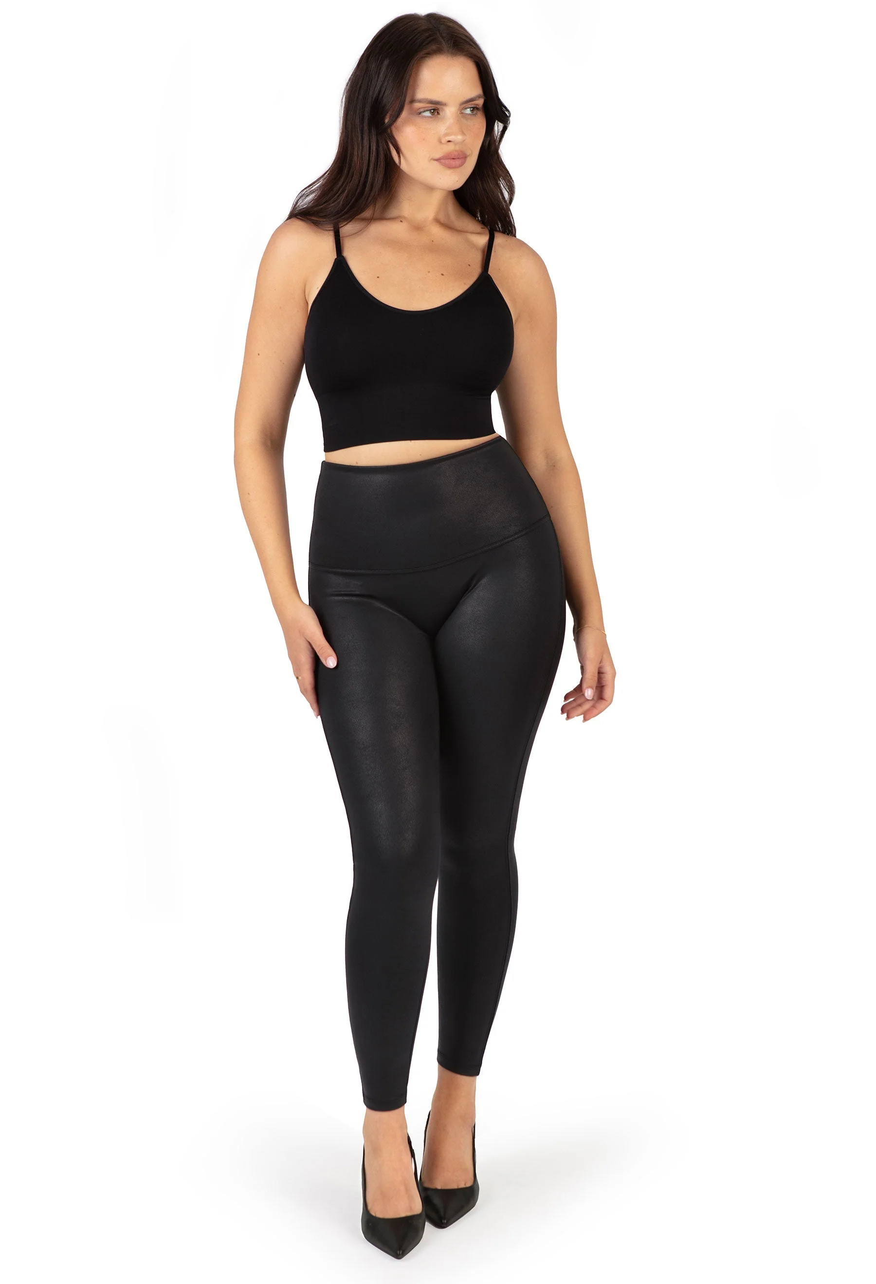 Long Line Spaghetti Strap Bralette - Image 25