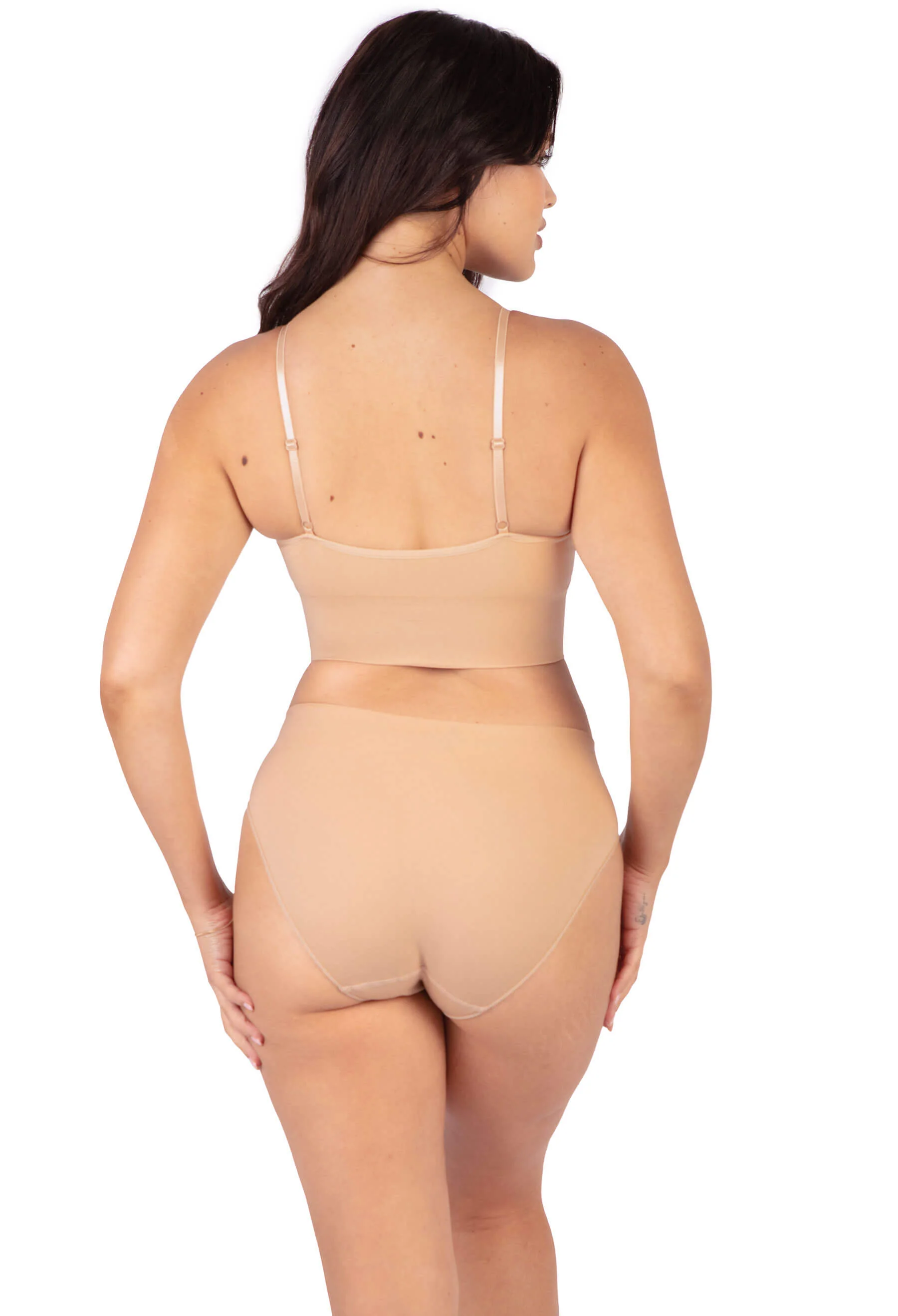 Long Line Spaghetti Strap Bralette - 3 Pack - Image 19