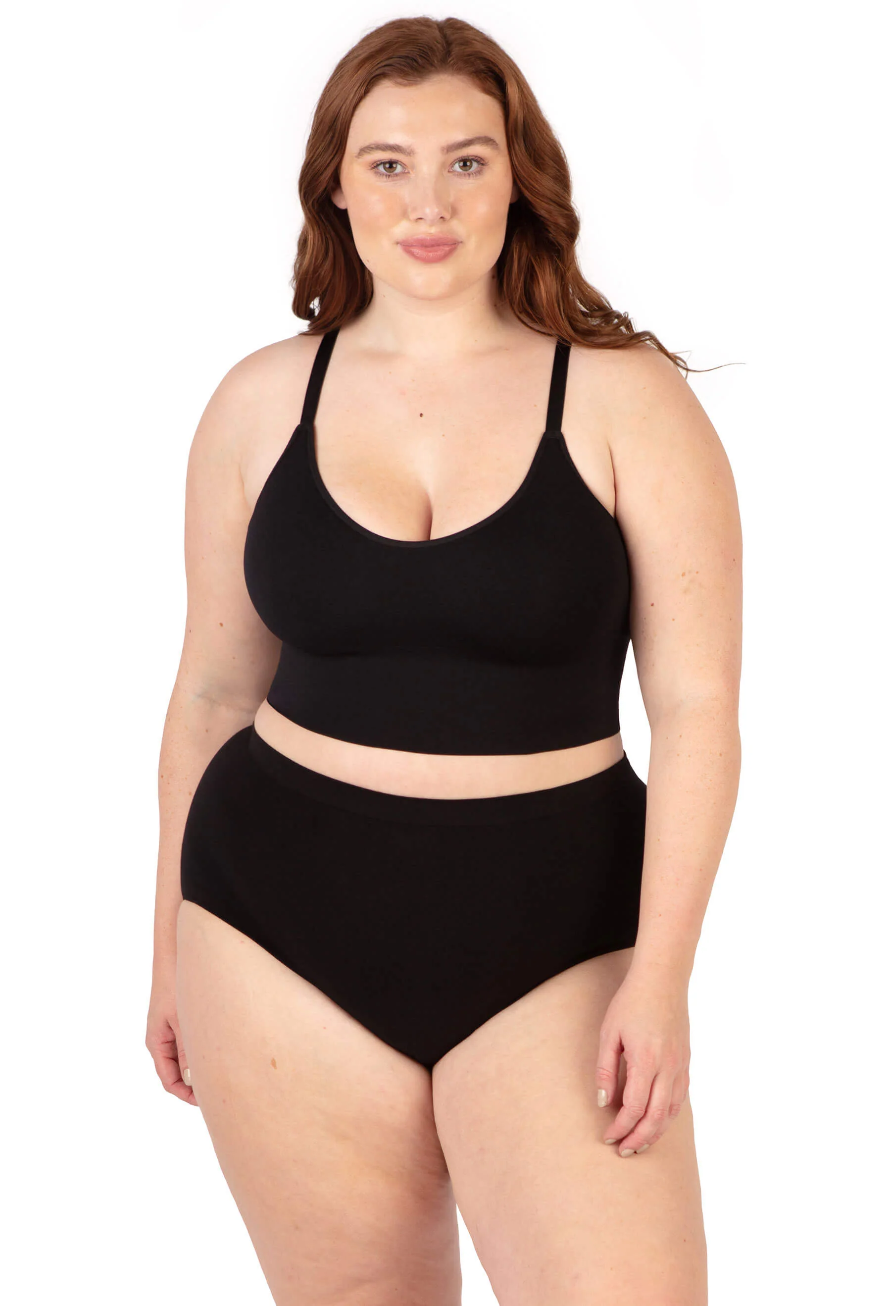 Long Line Spaghetti Strap Bralette - Image 30