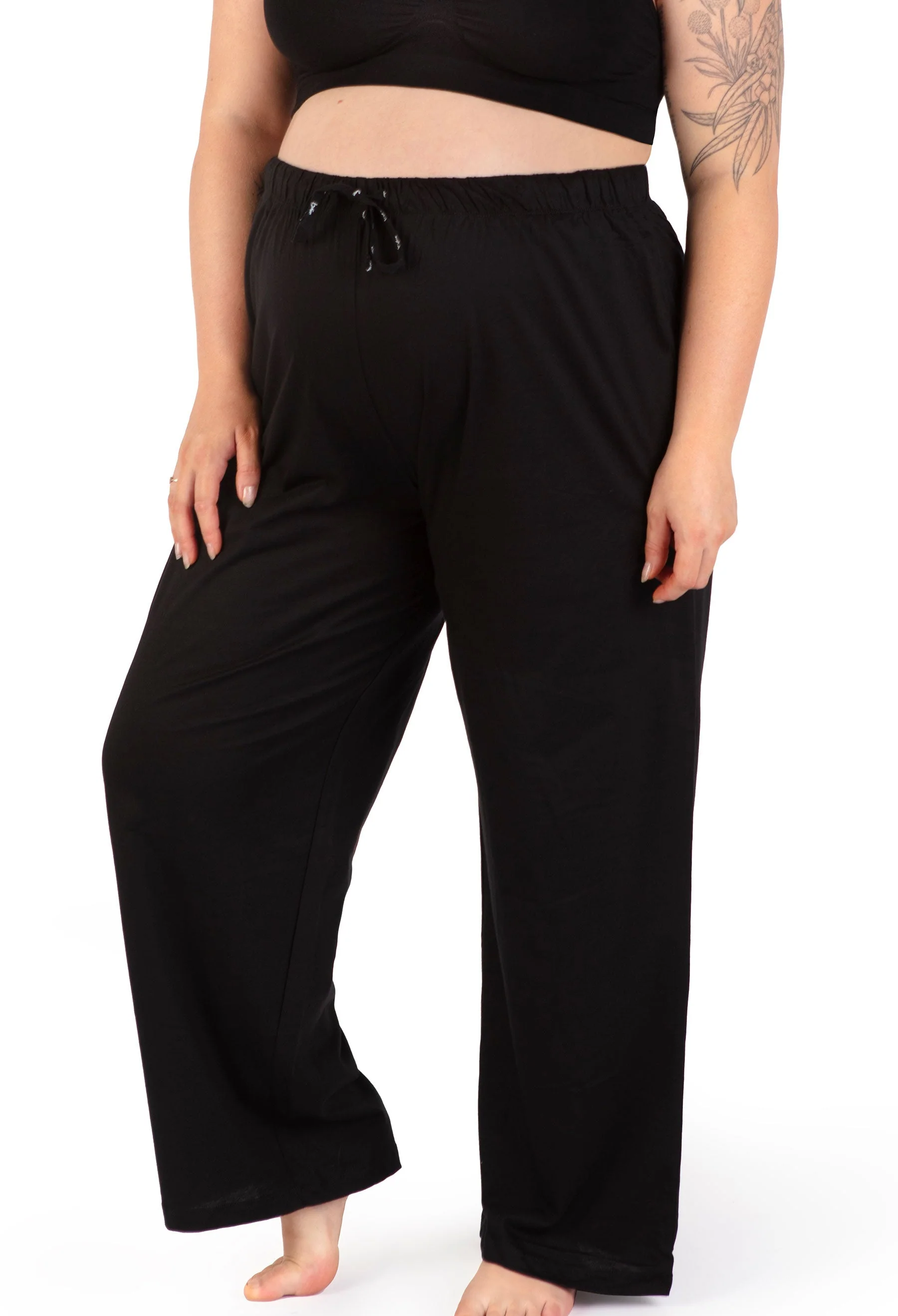 Maternity 100% Cotton Pyjama Pants - 2 Pack - Image 2