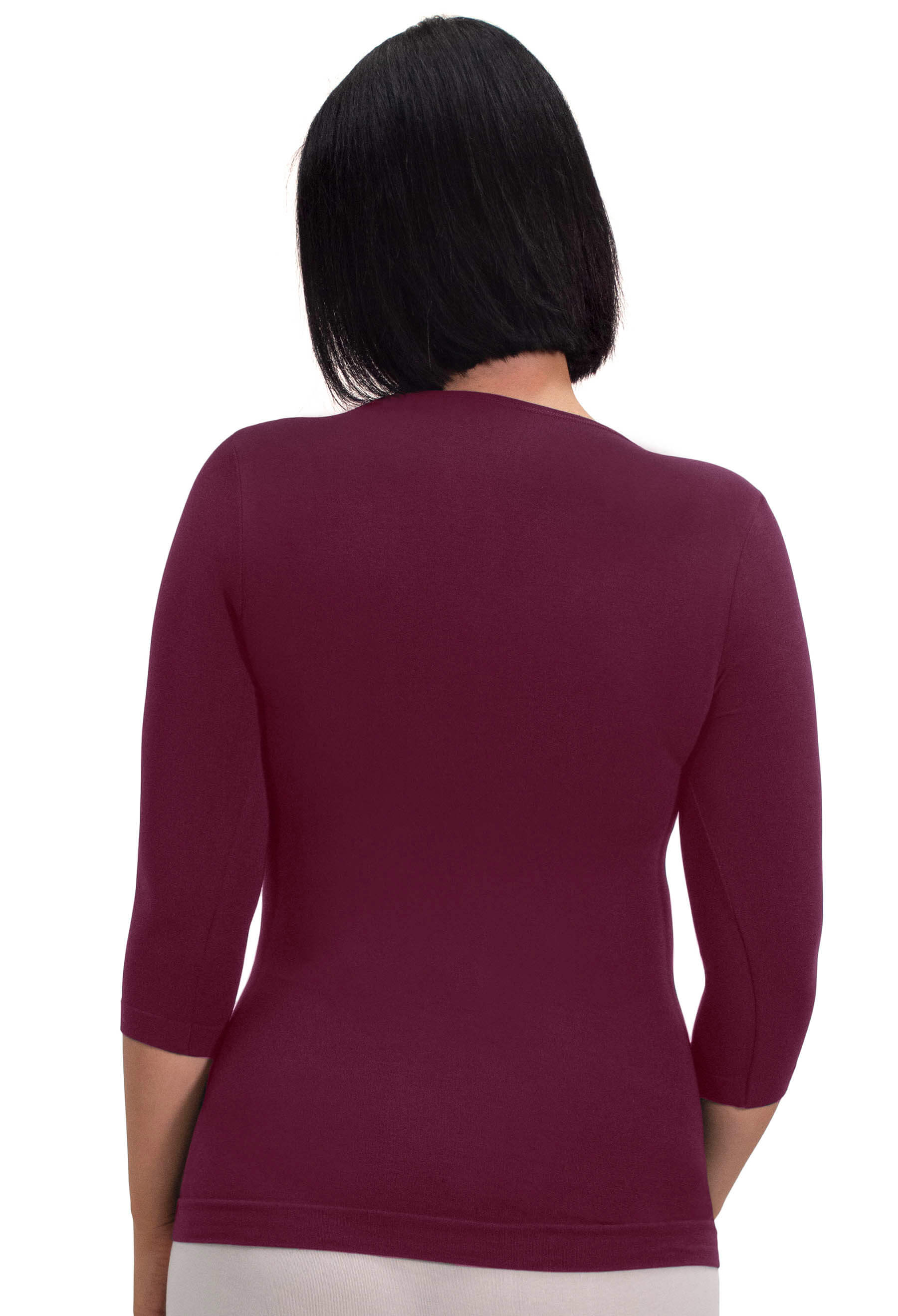 Maternity Bamboo 3/4 Sleeve Top - Image 12
