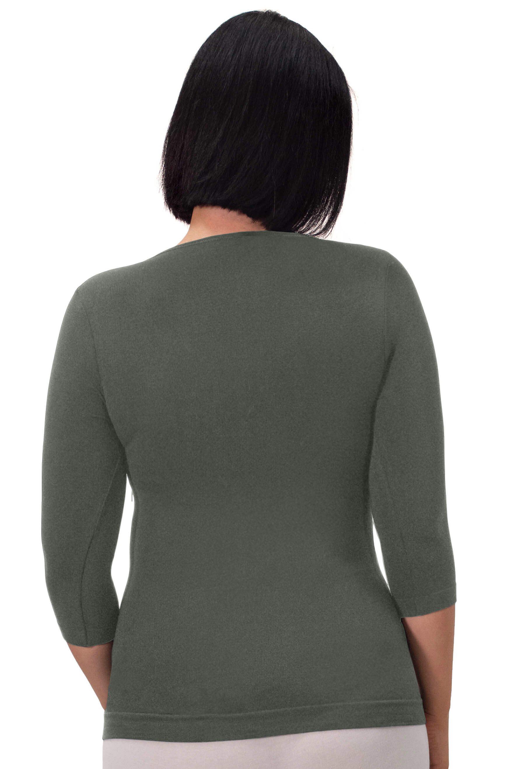 Maternity Bamboo 3/4 Sleeve Top - Image 9