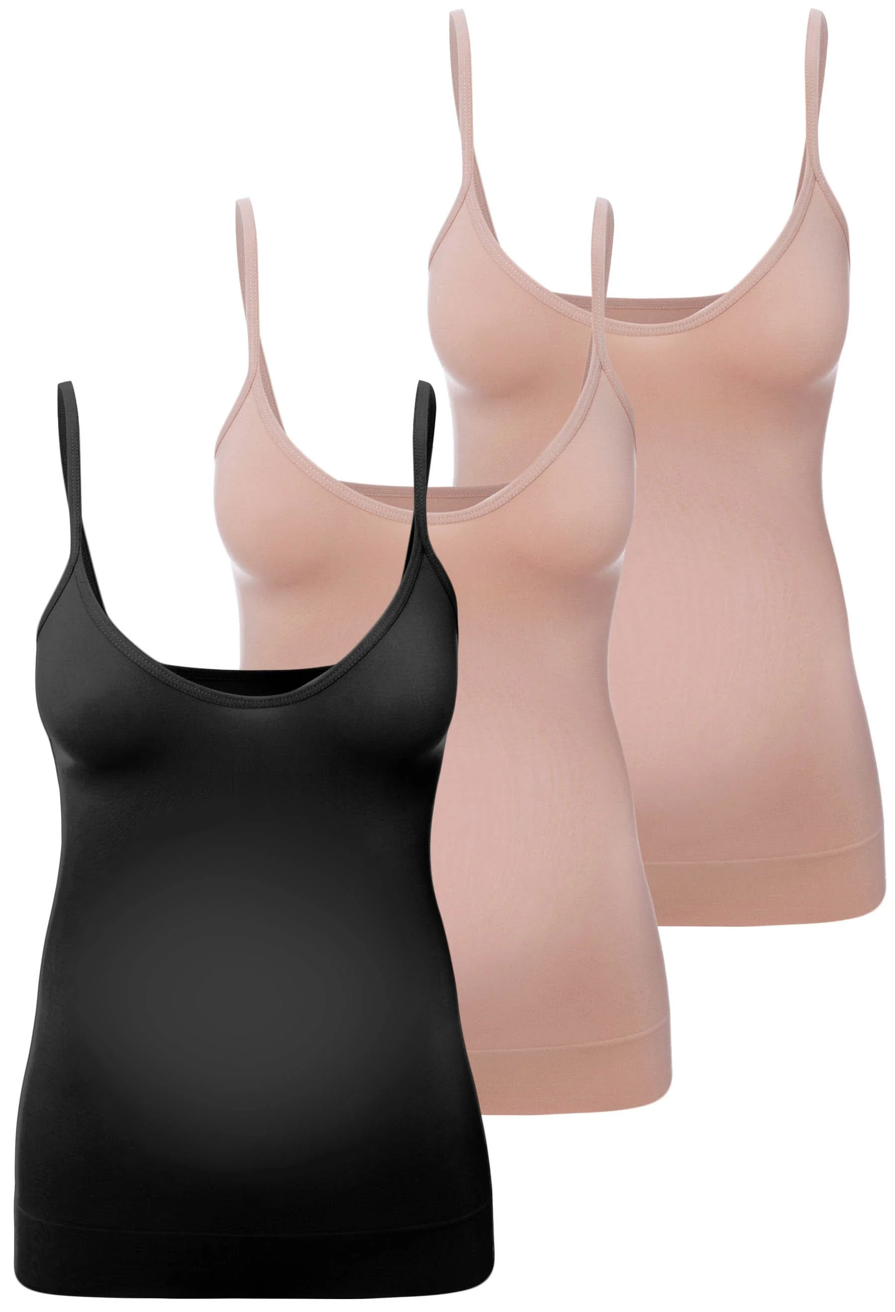 Maternity Bamboo Camisole - 3 Pack - Image 11